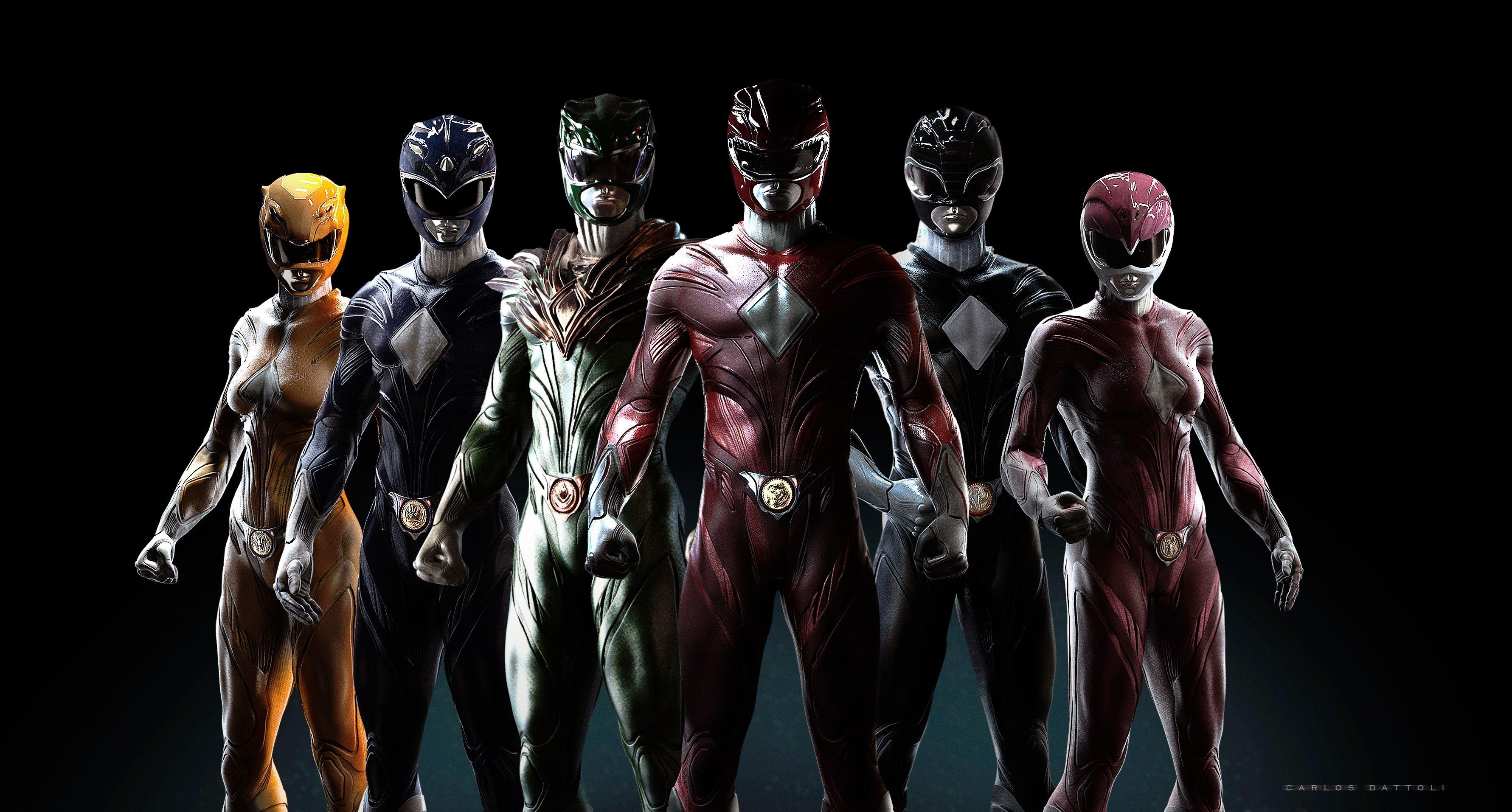 3570x1920 Wallpaper Power Rangers, 4K, Movies, Desktop