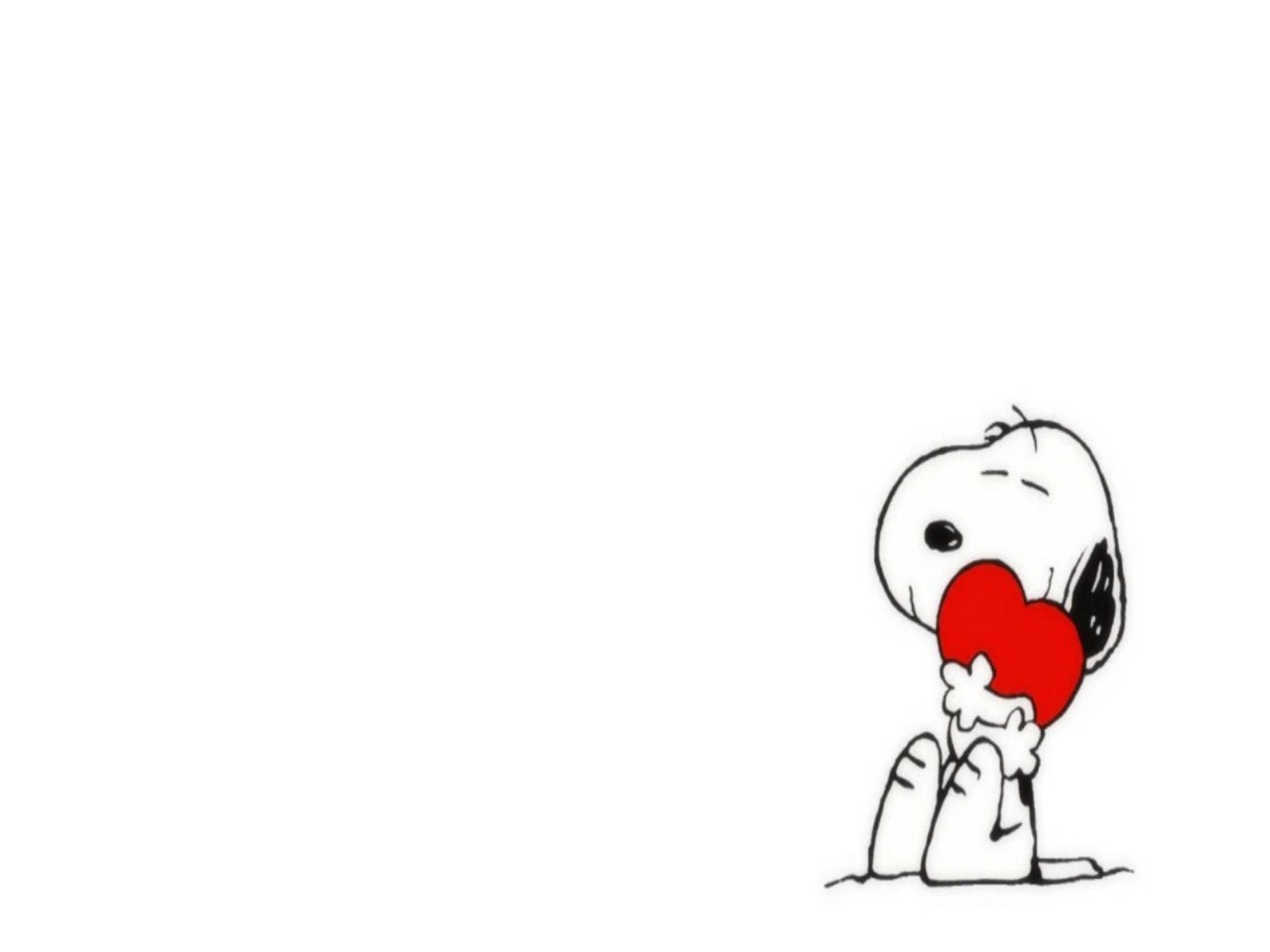 1600x1200 Free Snoopy Valentine's Day Wallpaper, Desktop