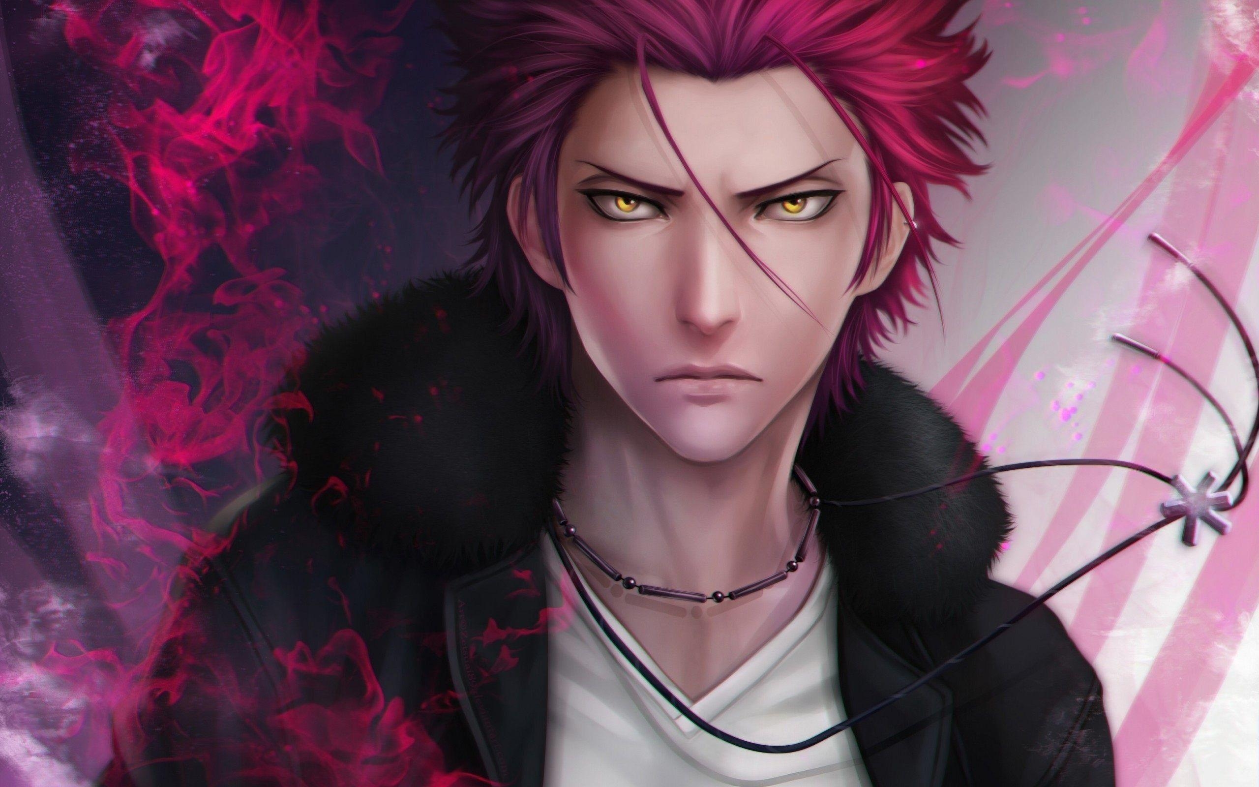 2560x1600 red haired anime boy. Mikoto Suoh Red King Manga anime boy red, Desktop