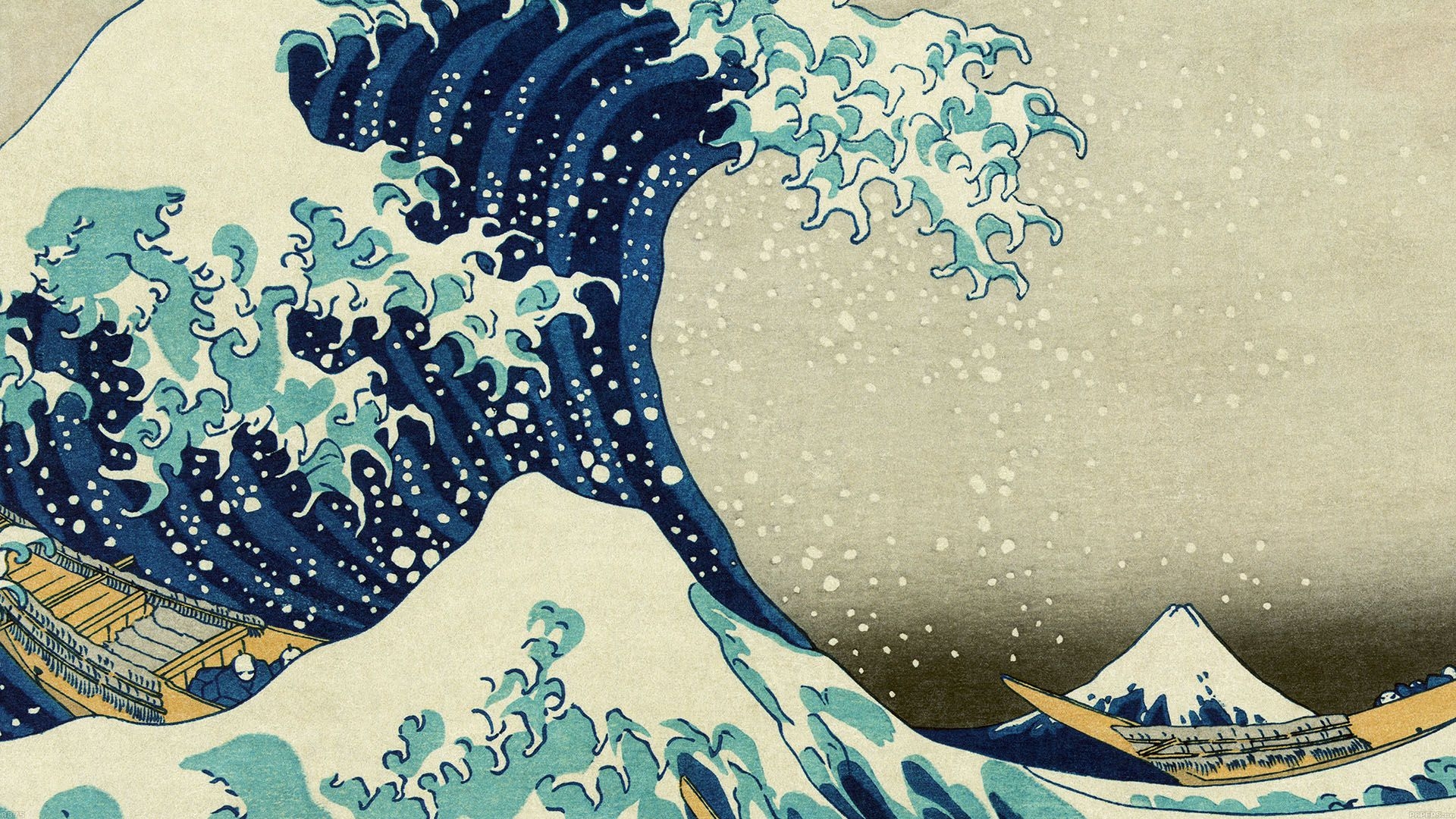 1920x1080 Wallpaper Great Wave Off Kanagawa Wallpaper, Desktop