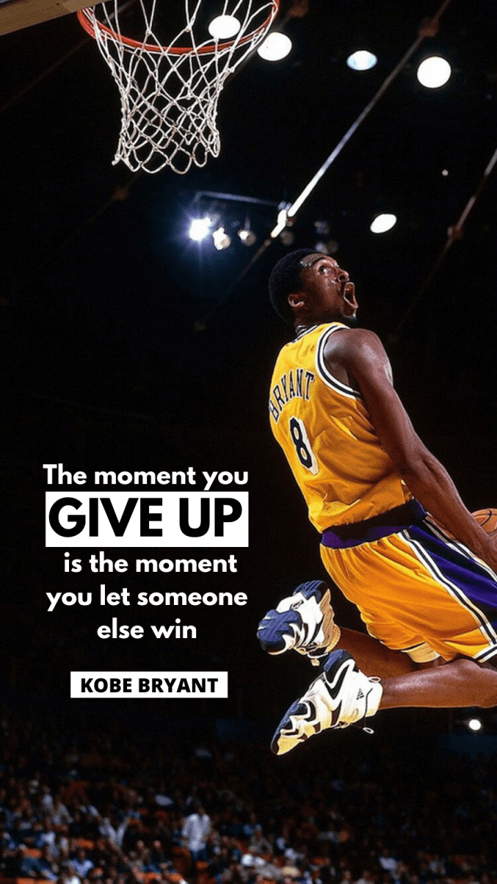 720x1280 Kobe Bryant Quote Wallpaper Free Kobe Bryant Quote Background, Phone