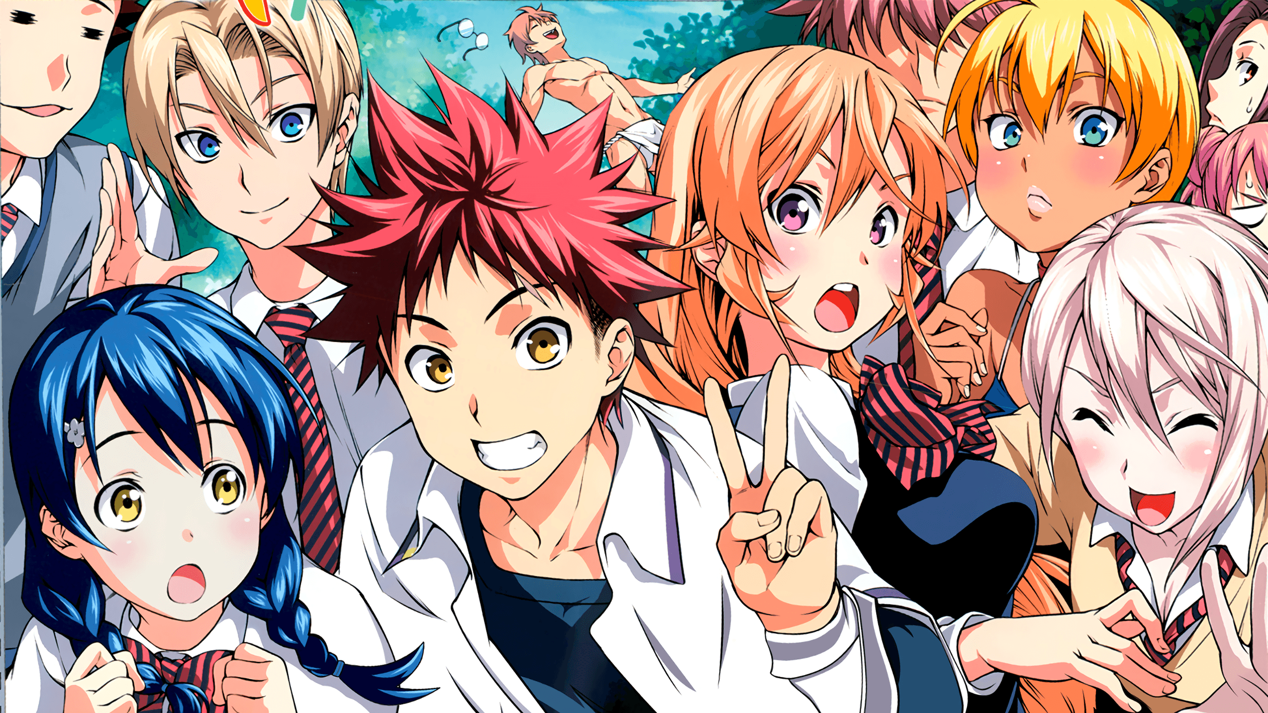 2560x1440 Food Wars: Shokugeki No Soma HD Wallpaper. Background, Desktop