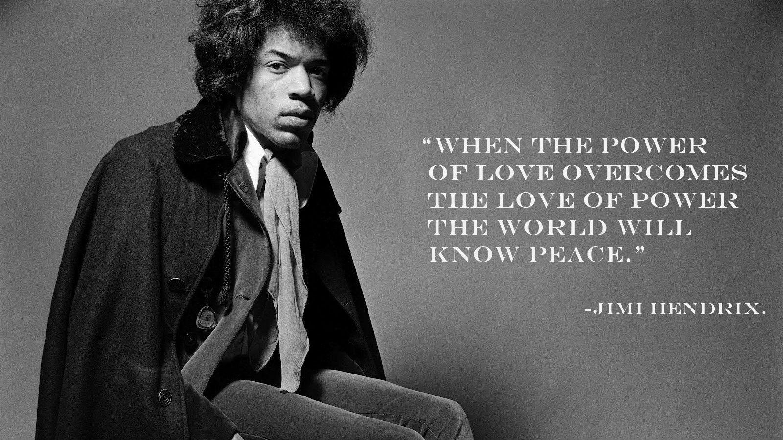 1600x900 Jimi Hendrix Music Quotes Wallpaper, Desktop