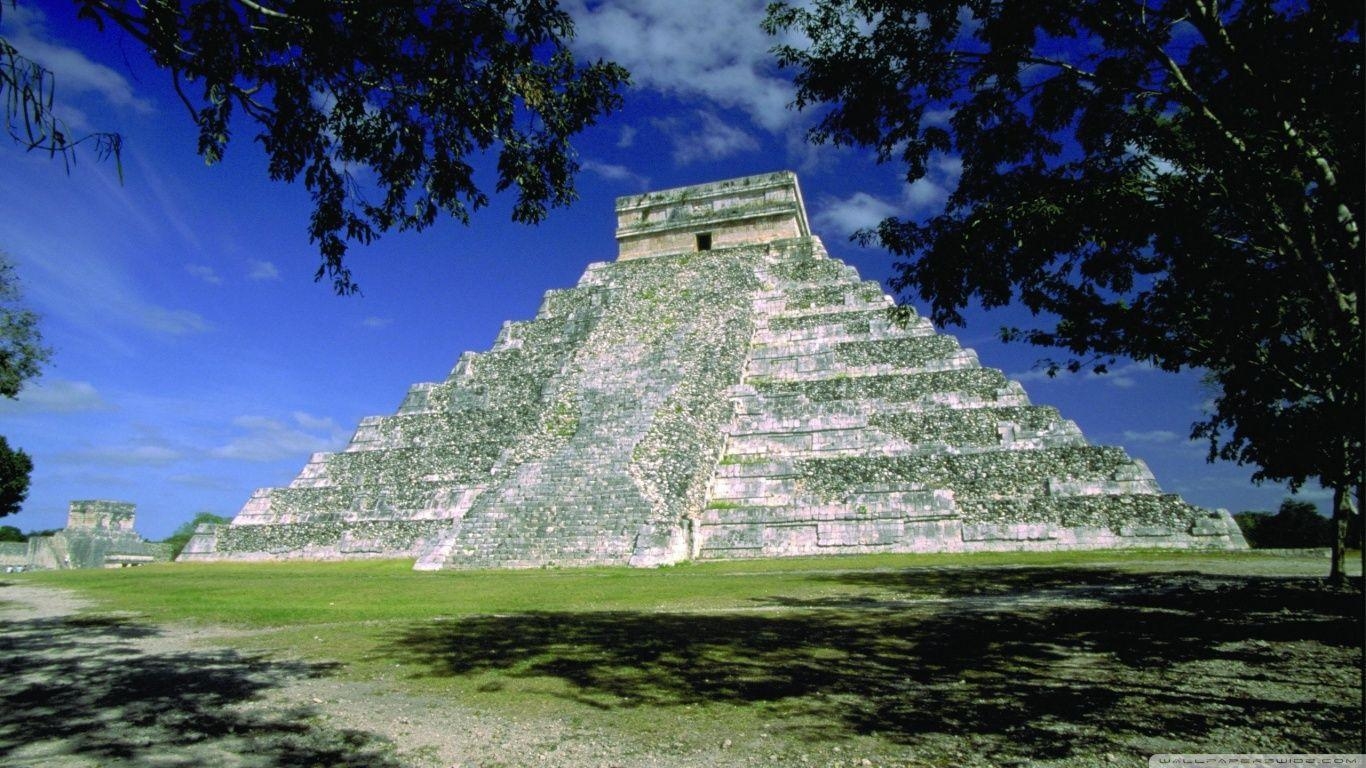 1370x770 Chichen Itza HD desktop wallpaper, High Definition, Fullscreen, Desktop