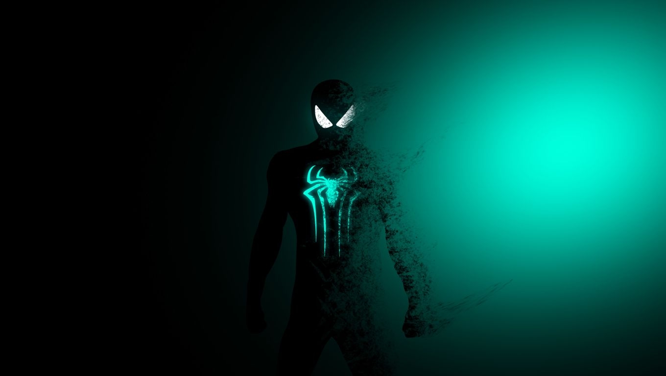 1360x770 Minimalist Spiderman Wallpaper 4kwalpaperlist.com, Desktop