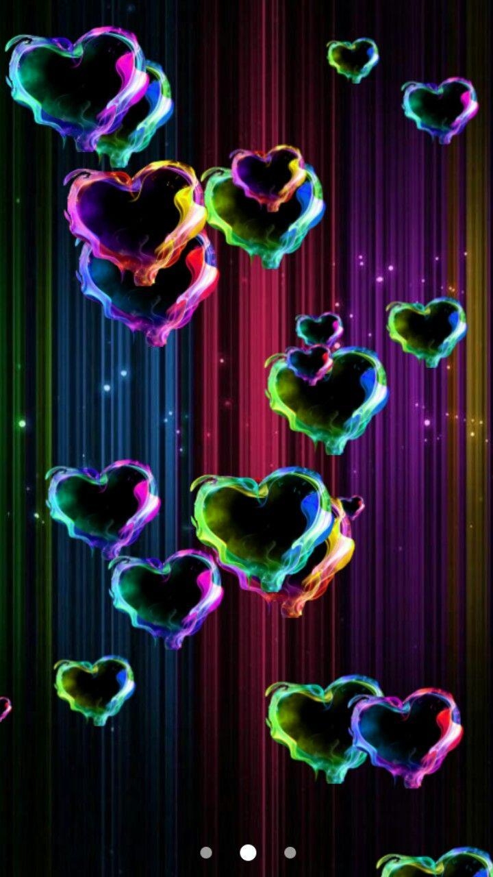 720x1280 Magic hearts live wallpaper google play store. Wallpaper, Phone