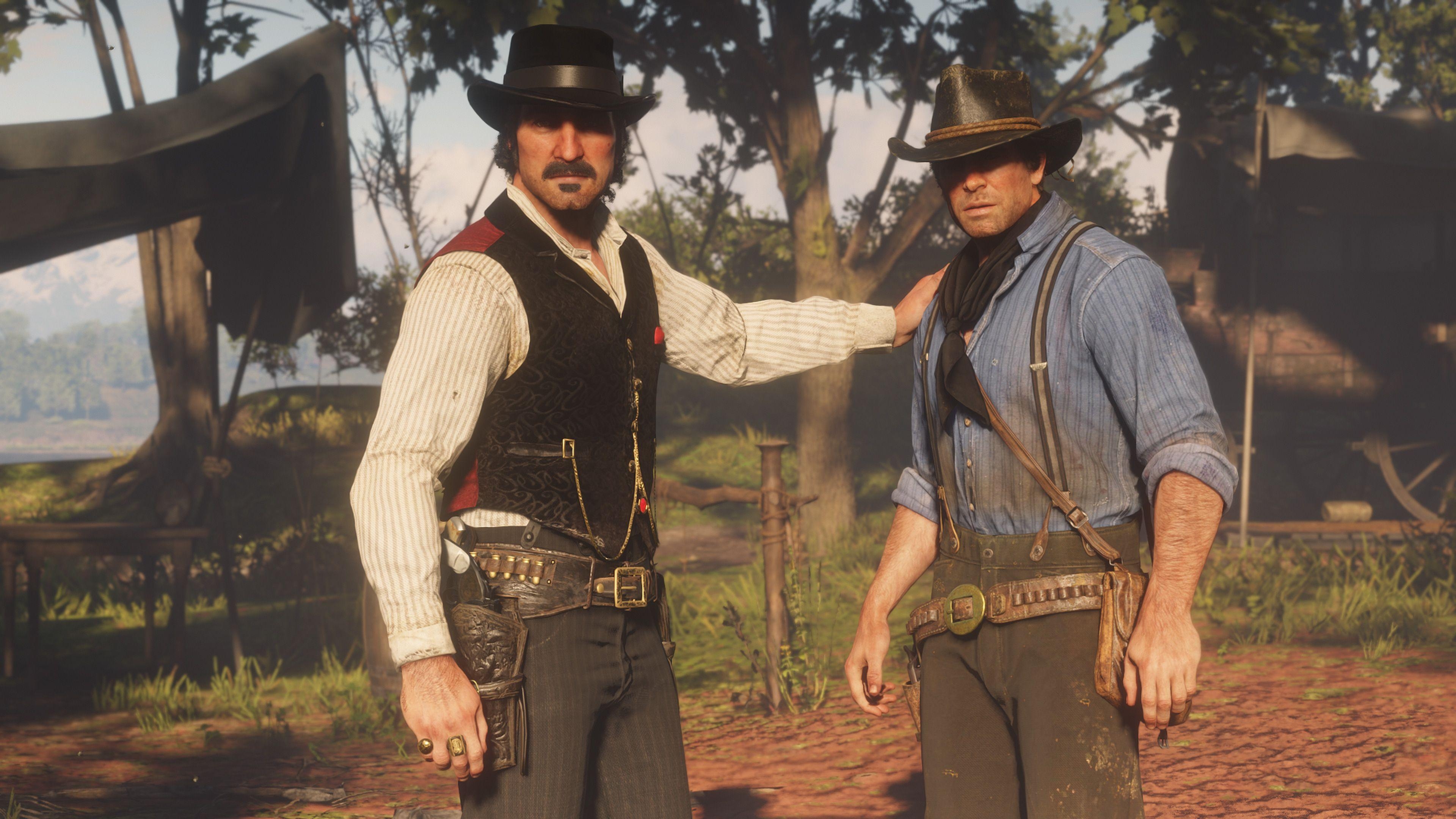 3840x2160 Red Dead Redemption 2 van der Linde and Arthur, Desktop