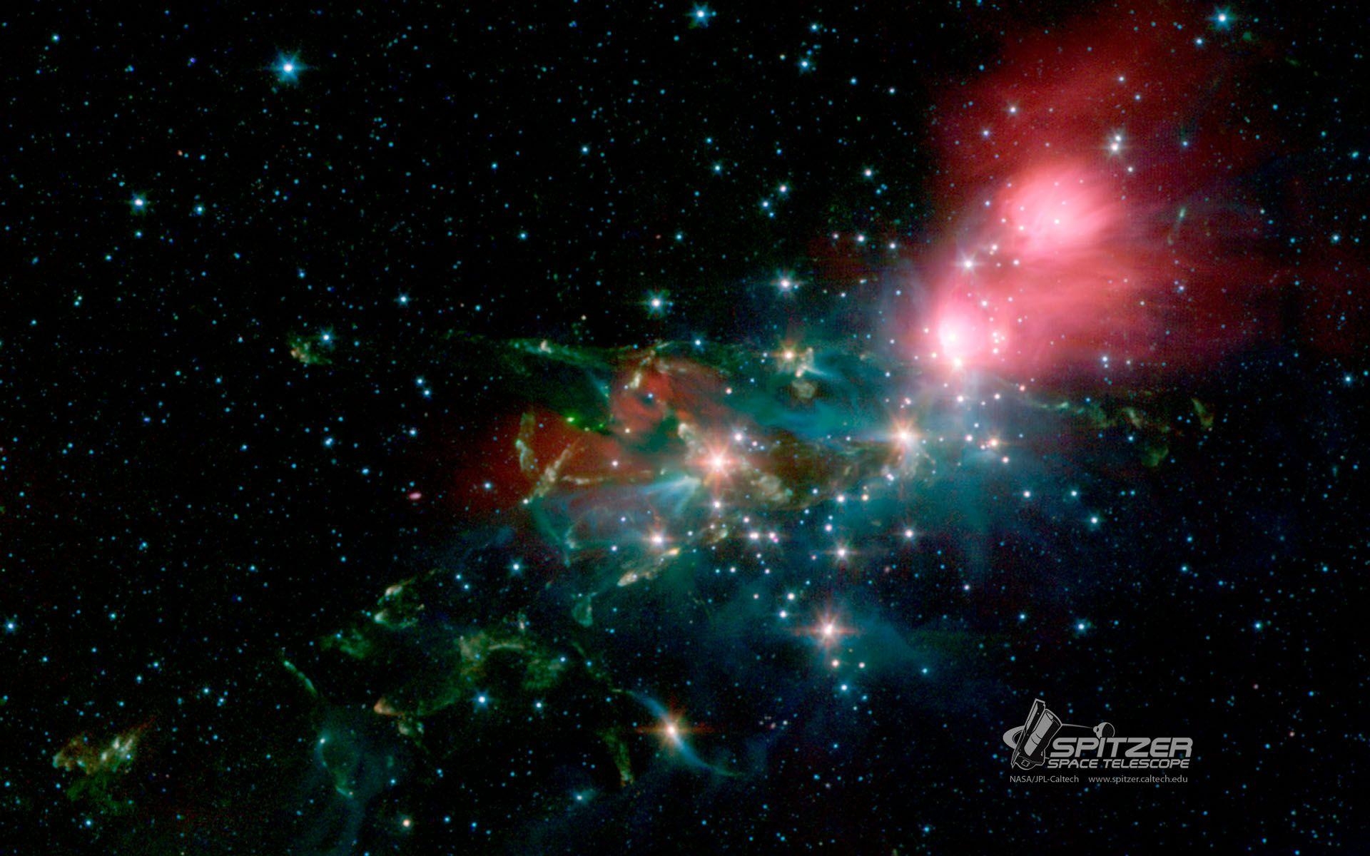 1920x1200 Wallpaper Spitzer Space Telescope, Desktop