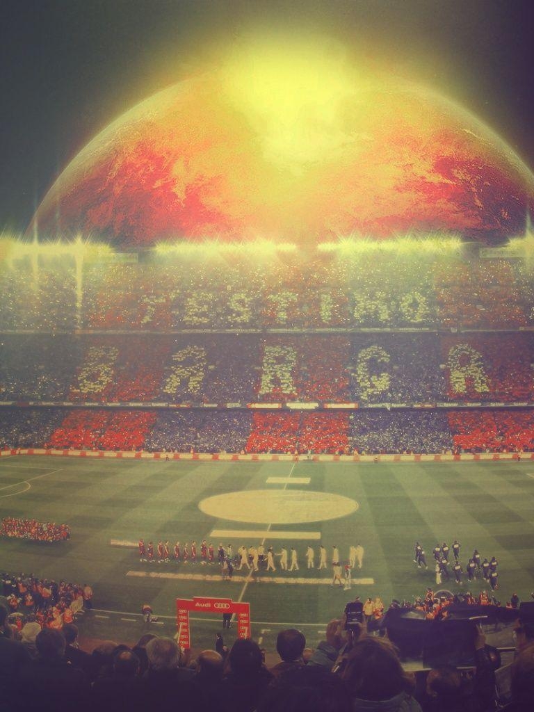 770x1030 FC Barcelona Camp Nou iPad wallpaper, Phone