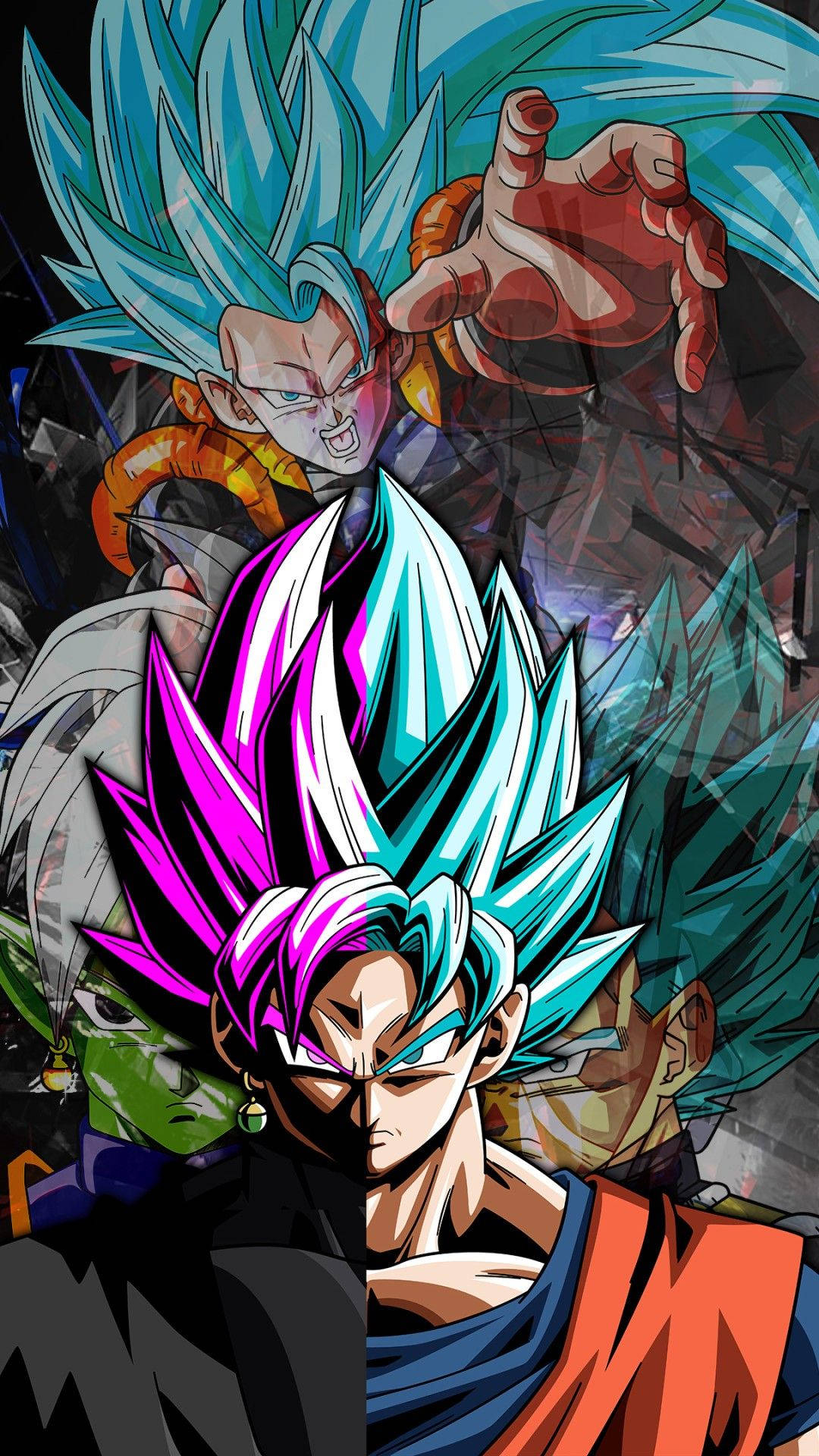 1080x1920 Download Phases Of Goku Black iPhone, Phone