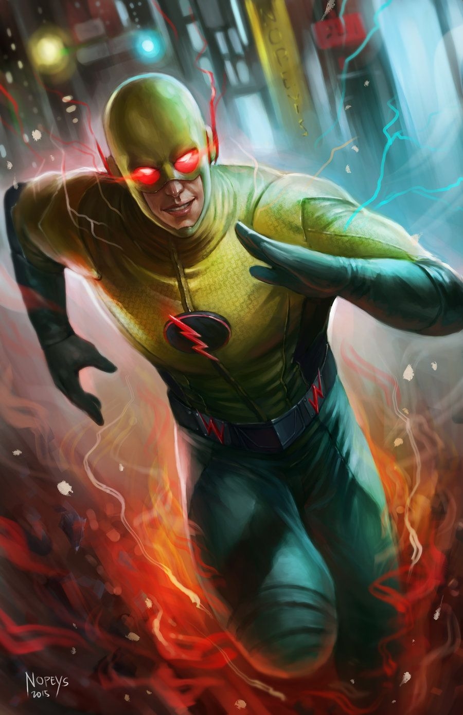 900x1400 Reverse Flash by NOPEYS. Reverse flash, Flash characters, Flash comics, Phone