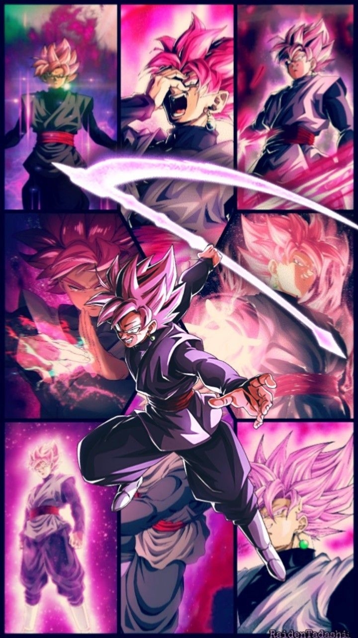 720x1280 Goku Black Wallpaper Made By RaidenTadashi. Personajes de dragon ball, Personajes de goku, Imagenes de goku, Phone