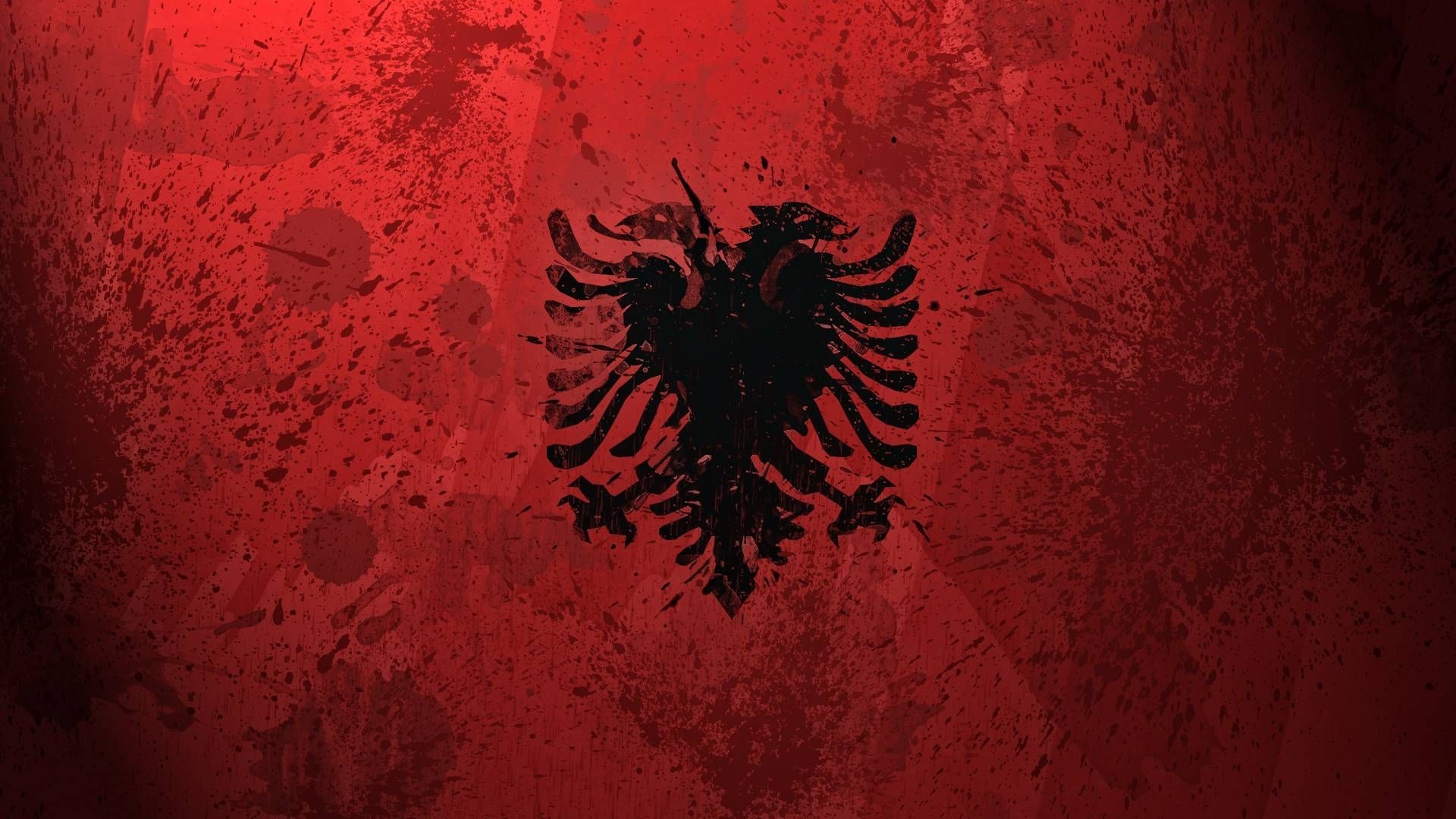 1920x1080 Albanian Flag Wallpaper. Albanian flag, Albania flag, Custom license plate, Desktop