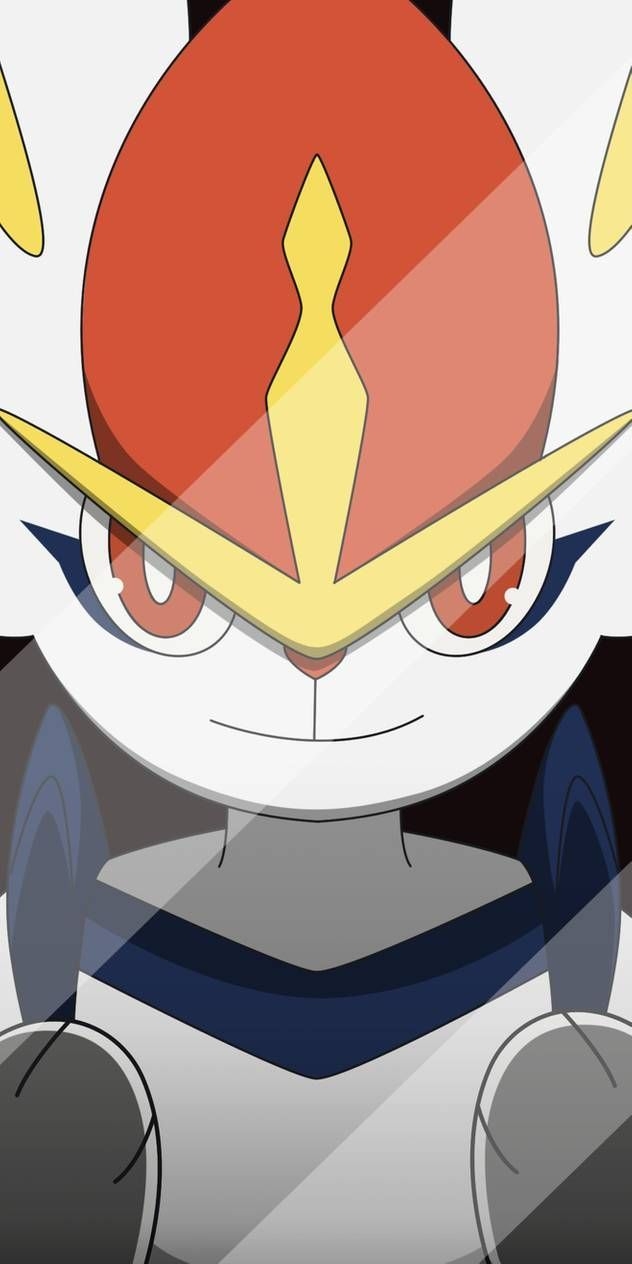 640x1270 MW: Cinderace by All0412. Pokemon, Pokemon teams, Cute, Phone