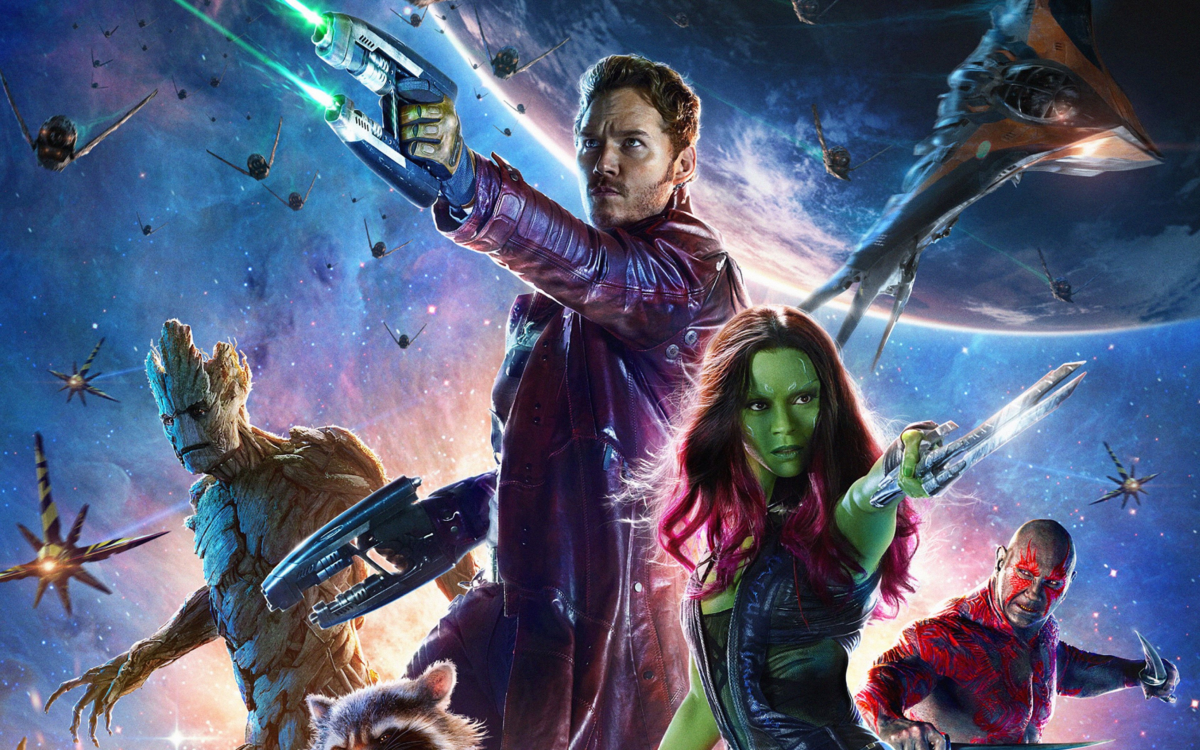 3840x2400 Wallpaper Guardians Of The Galaxy Poster Film, Desktop