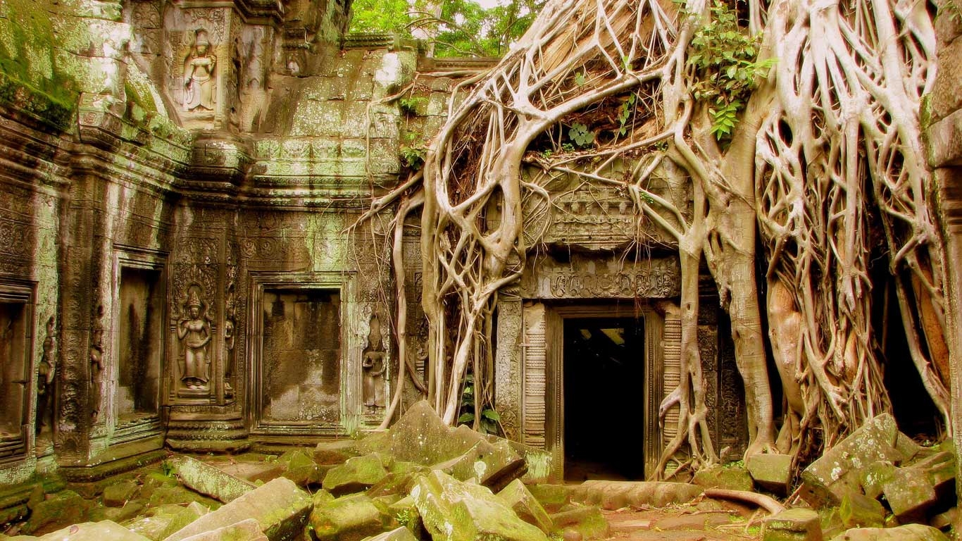 1370x770 siem reap the remote life tha prohm. The Remote Life, Desktop