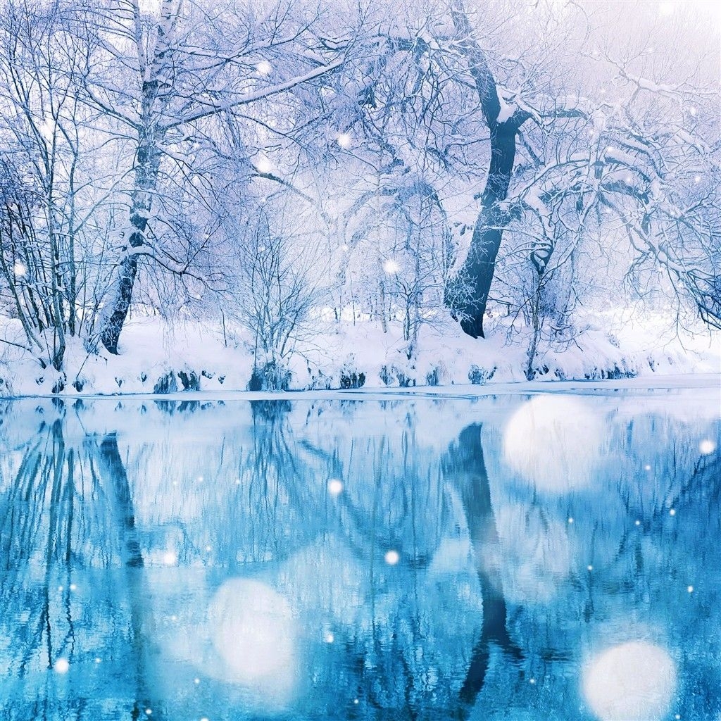 1030x1030 Free winter iPad wallpaper, Phone