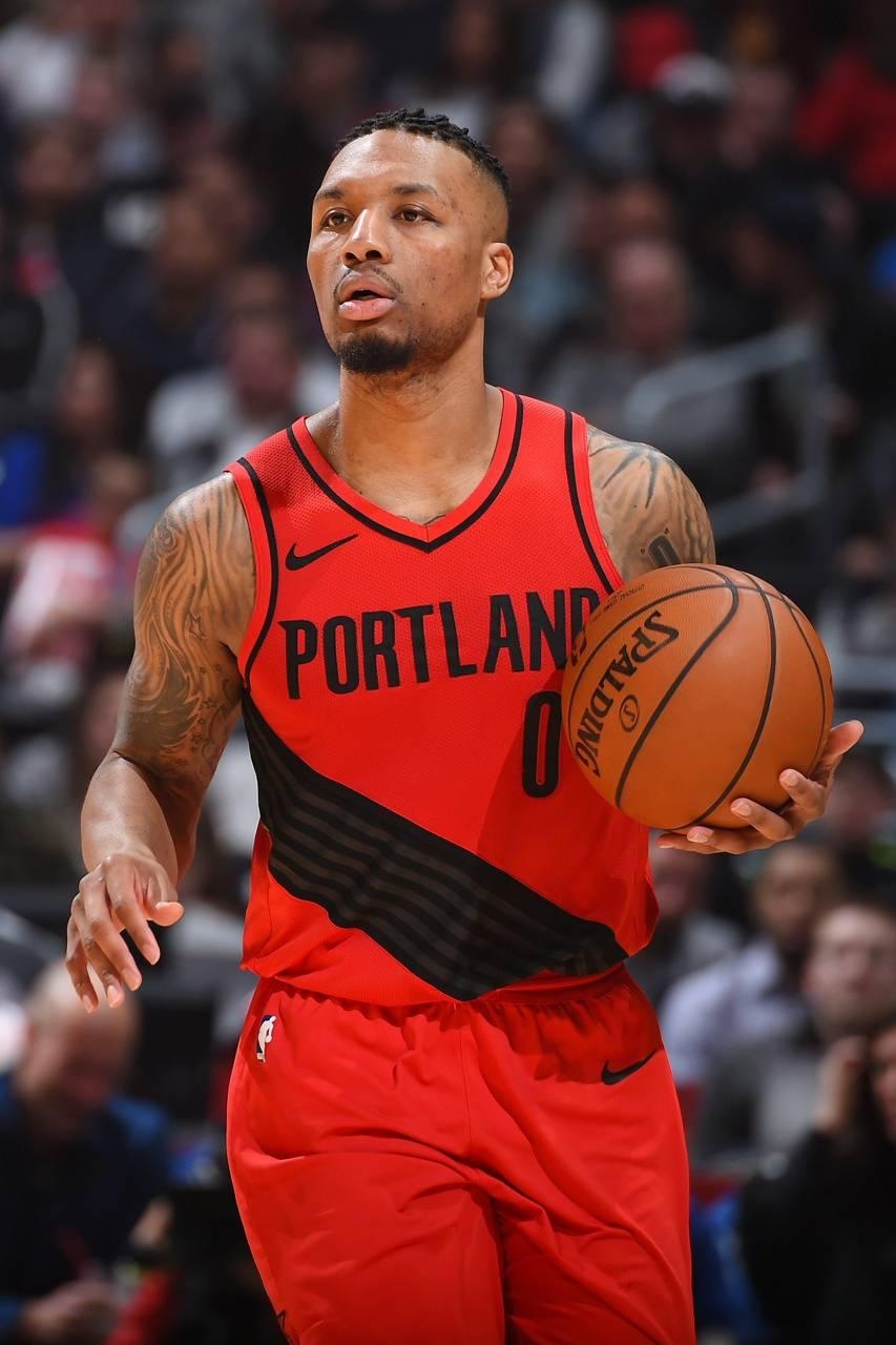 860x1280 Damian Lillard Wallpaper, Phone