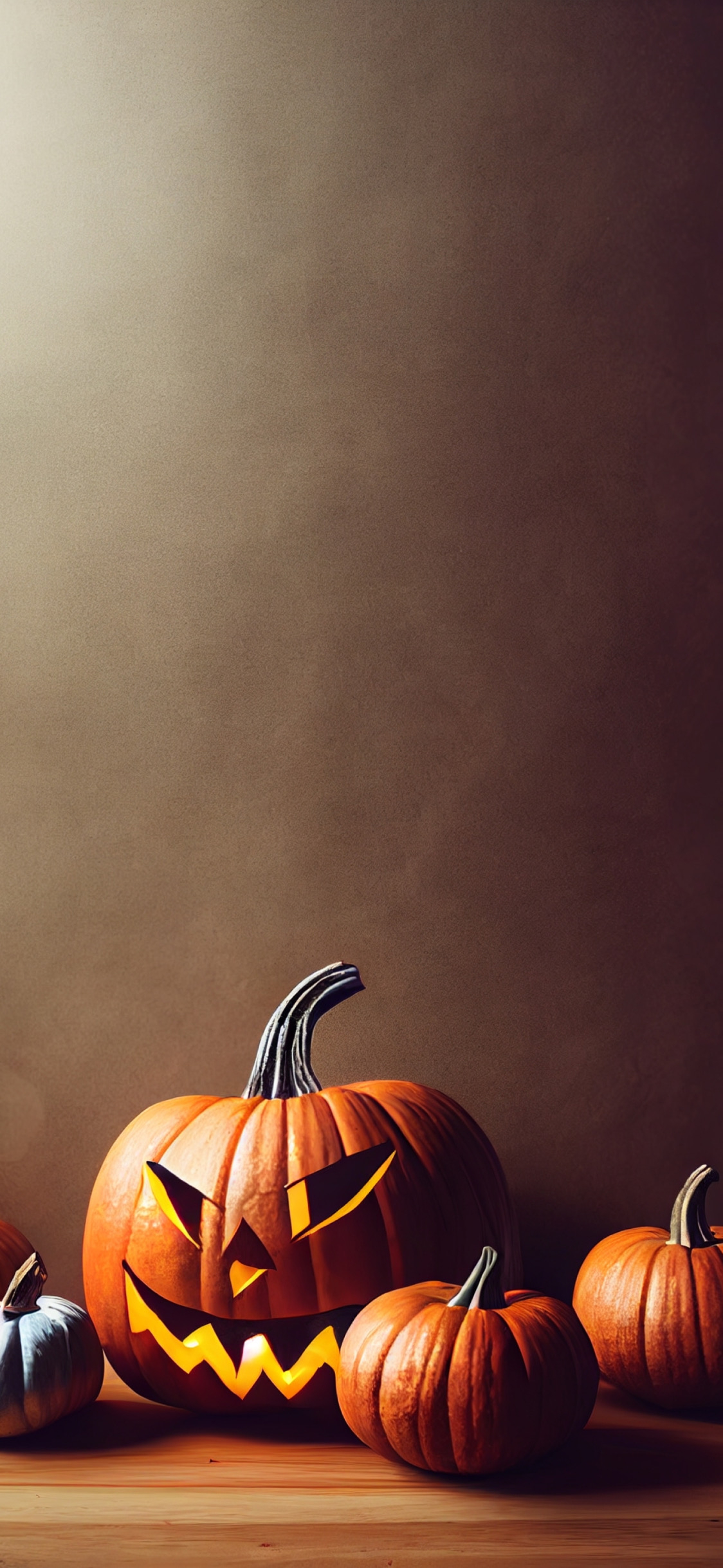 1130x2440 Terrifying Pumpkin, Phone