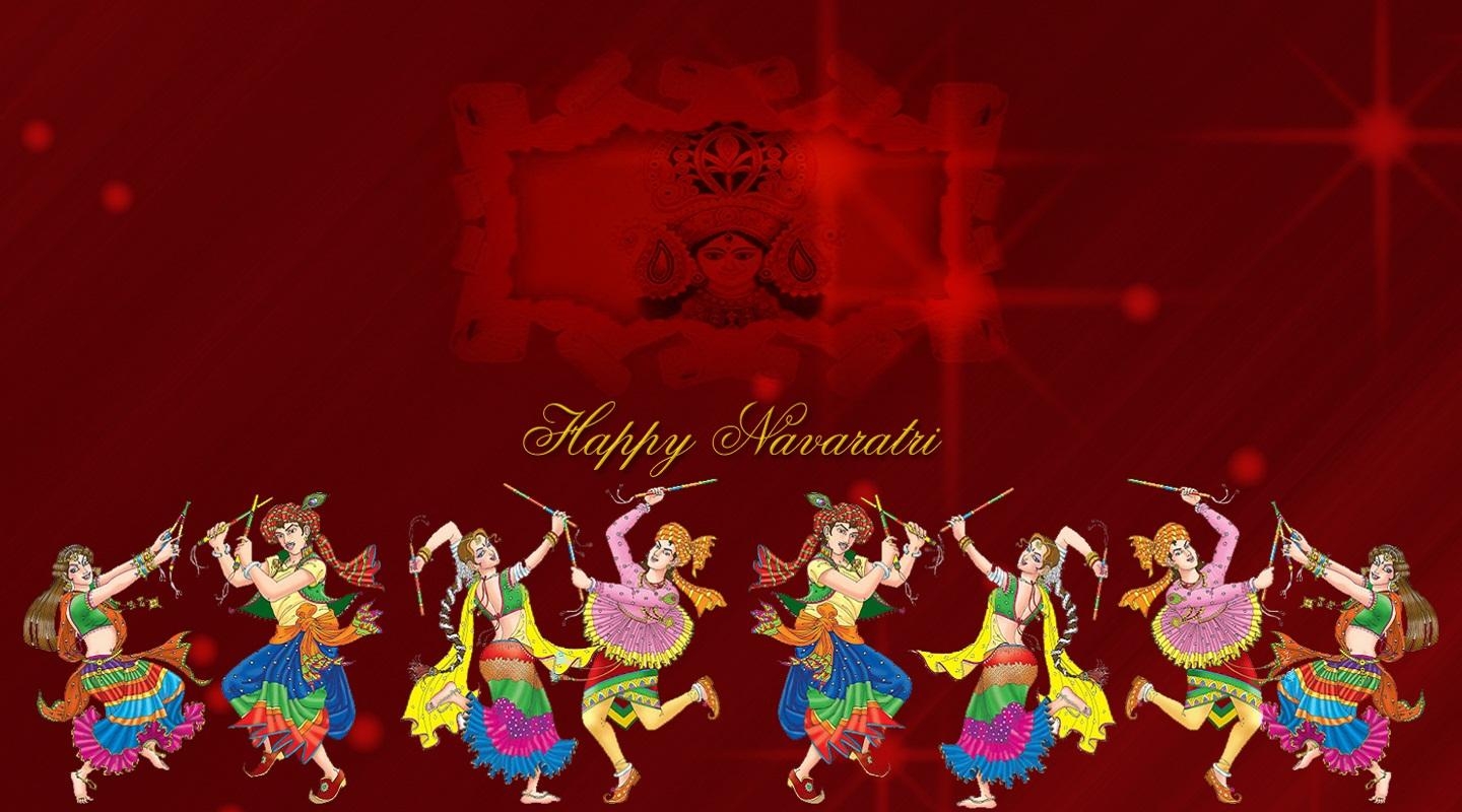 1440x800 Navratri Wallpaper HD Background Free Download, Desktop