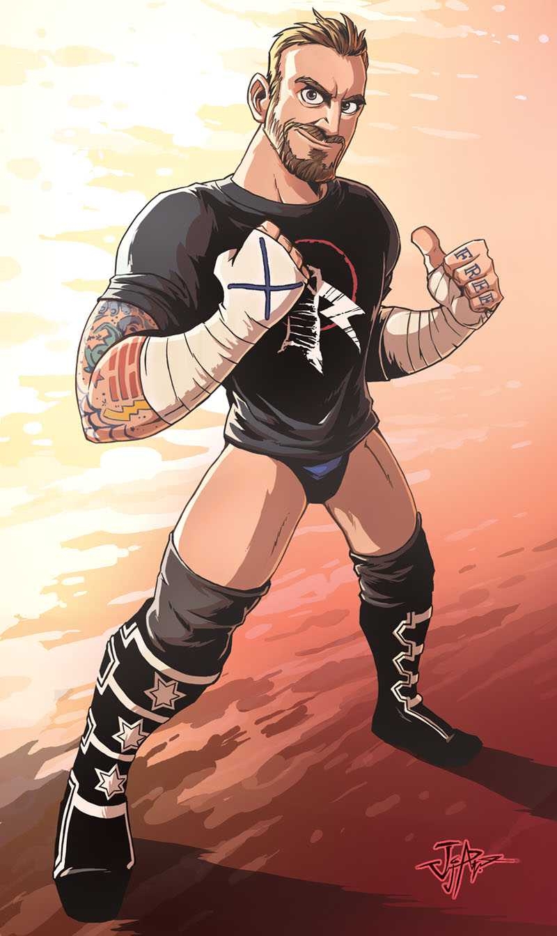 800x1350 CM Punk Background, Phone