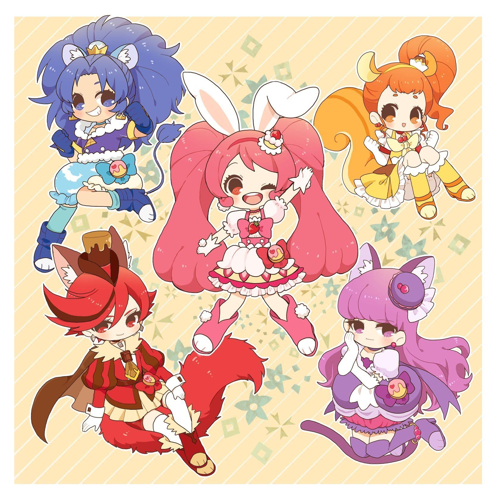 1680x1700 Best Kirakira Precure A La Mode image. Glitter force, Magical, Phone