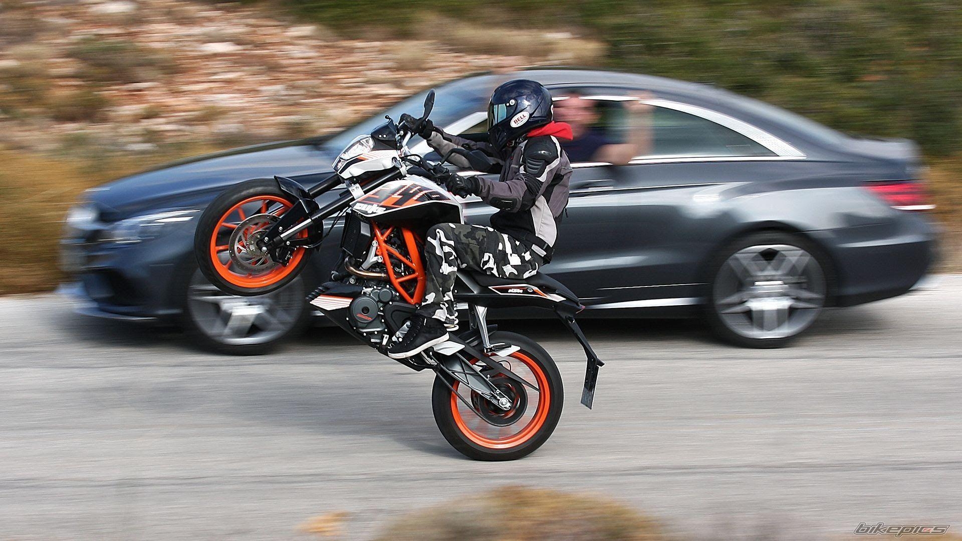 1920x1080 KTM DUKE 390 sprocket and bad things, Desktop