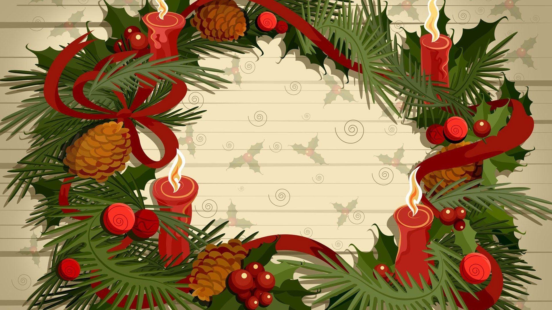 1920x1080 Christmas Wreath 413130, Desktop