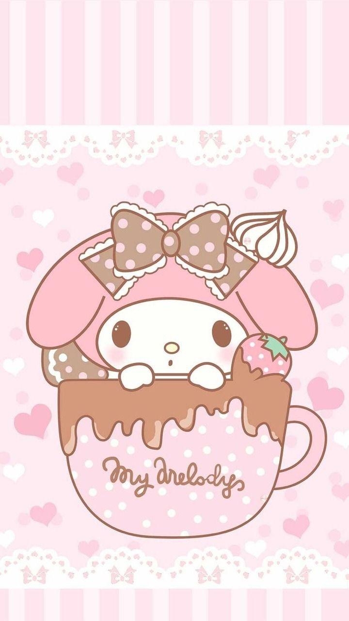 720x1280 Cute Vintage Toys: Kawaii Pastel Fairy Kei. My melody wallpaper, Hello kitty wallpaper, My melody, Phone