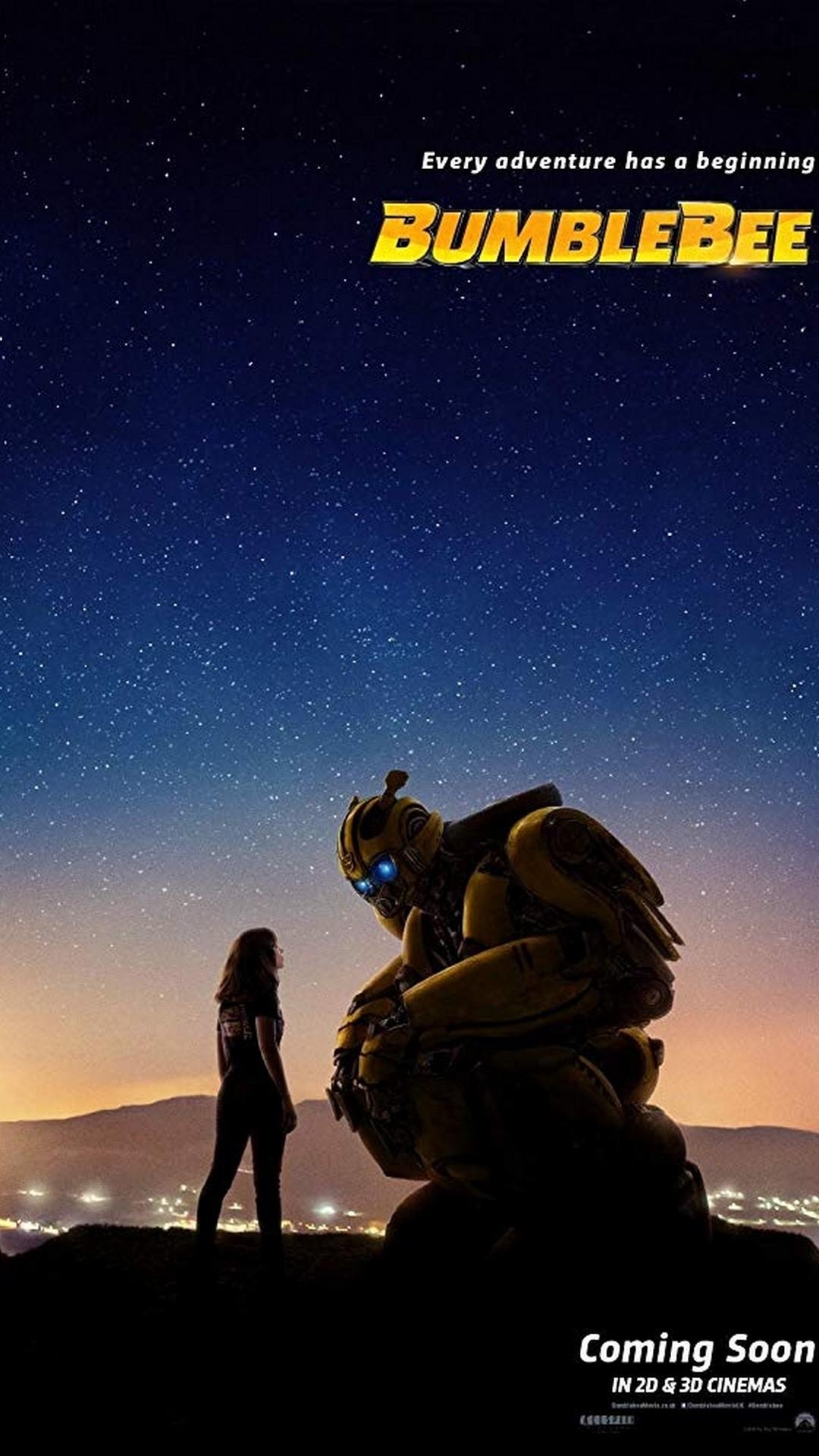 1080x1920 Bumblebee Mobile Wallpaper Movie Poster Wallpaper HD, Phone