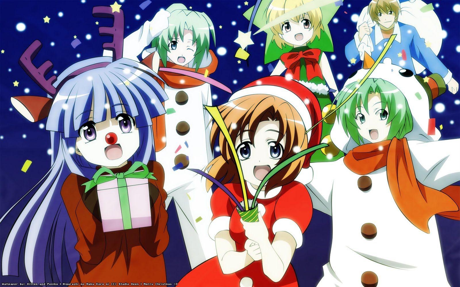 1600x1000 anime christmas wallpaper 2017, Desktop