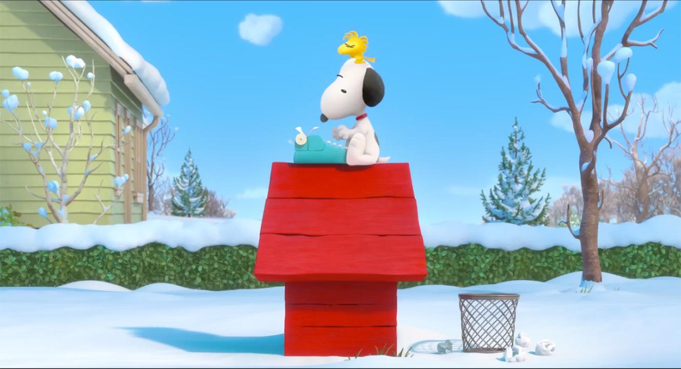 1330x720 Peanuts Movie Snoopy Typewriter Wallpaper, Desktop