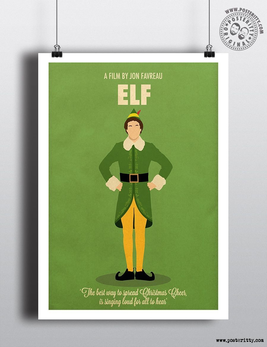 900x1170 ELF Christmas Movie Poster, Phone