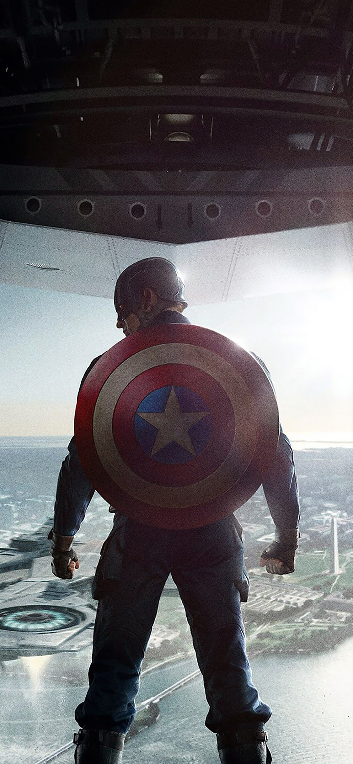 1130x2440 iPhoneXpapers captain america soldier face film hero, Phone