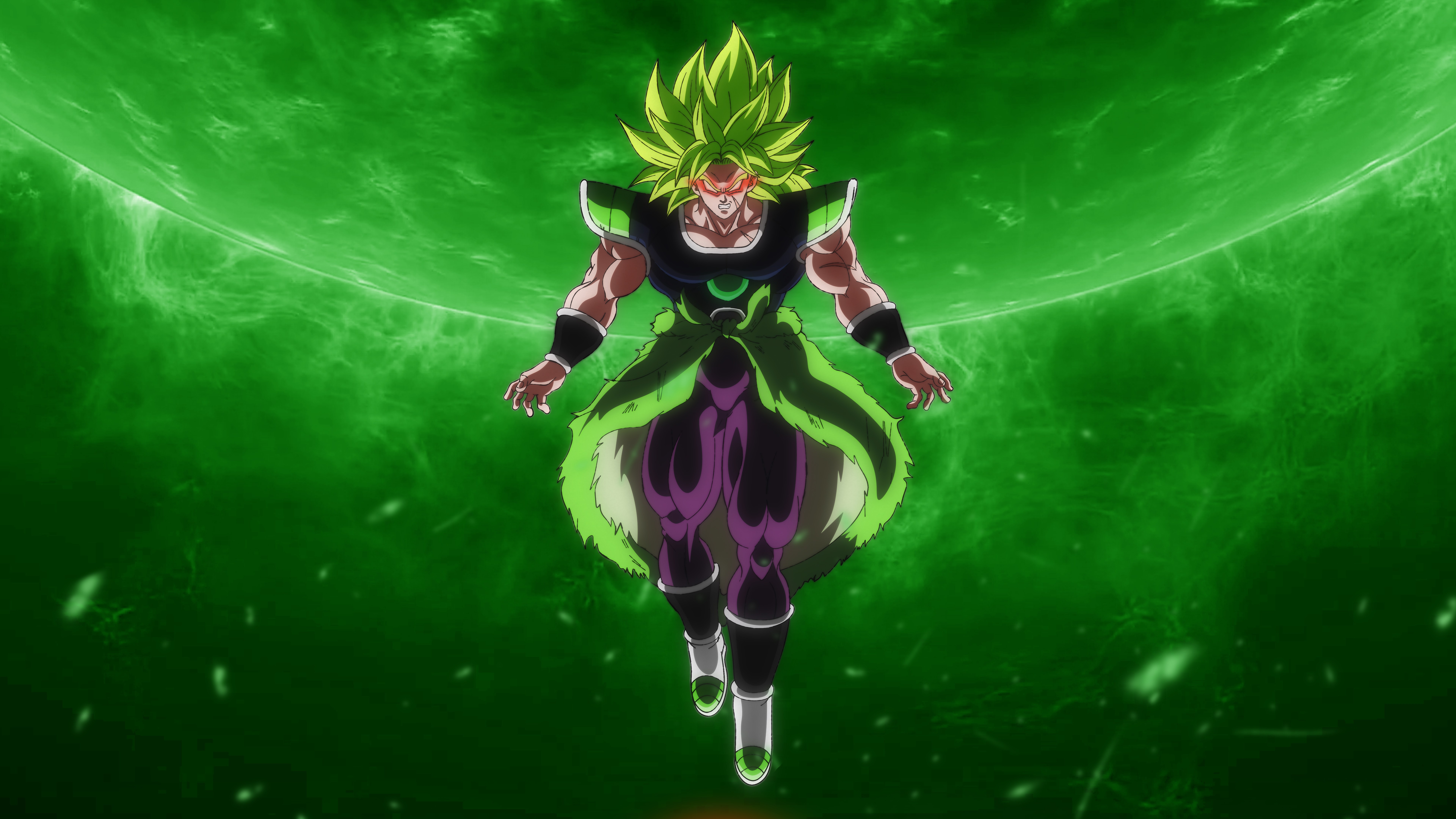 7680x4320 Dragon Ball Super: Broly Legendary Super Saiyan 8K Wallpaper, Desktop