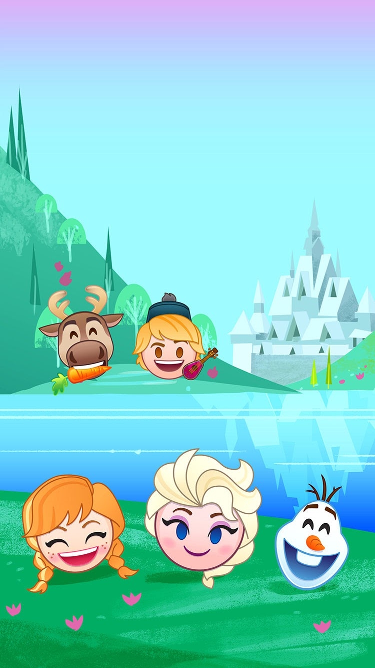 750x1340 TheDisneyFanBlog: Let Your IPhone Get Emoji Fied With These 4 Wallpaper, Phone