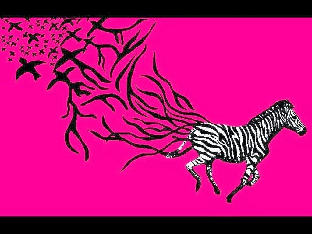 1030x770 Pink Zebra Wallpaper, Desktop