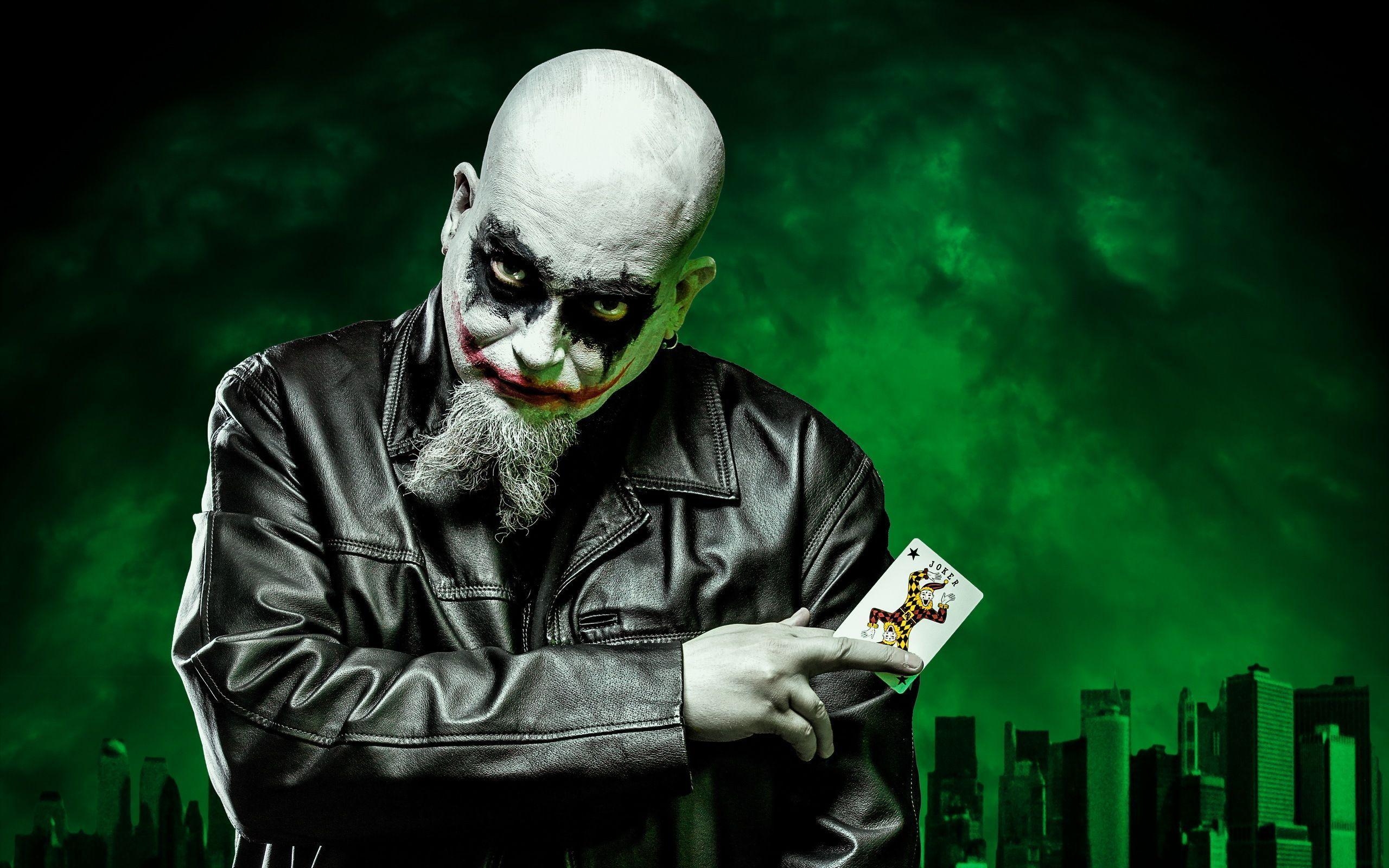 2560x1600 Joker dark self portrait batman clown evil wallpaperx1600, Desktop