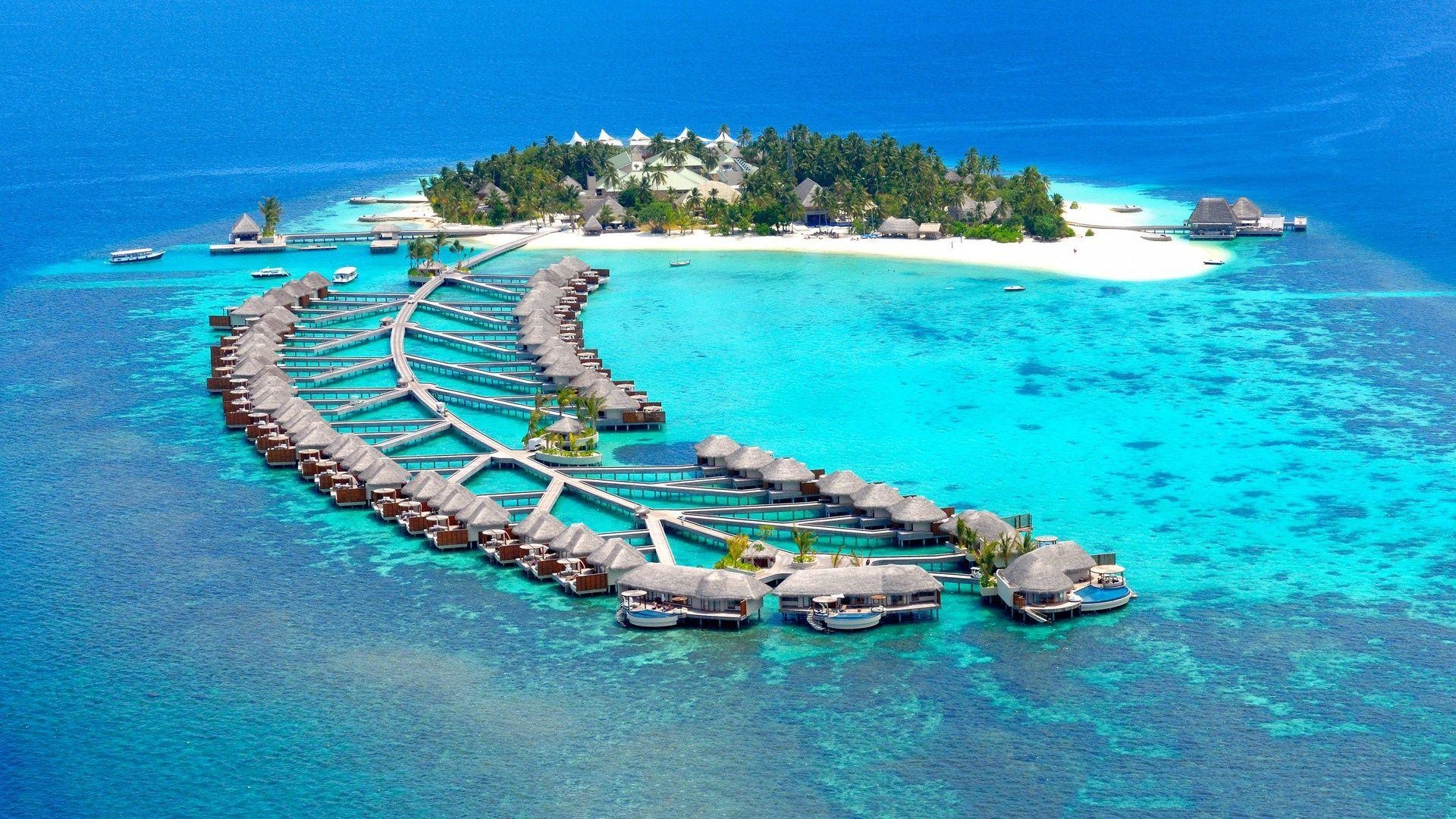 1920x1080 Beautiful Maldives Island Wallpaper Background. Places I'd like to, Desktop