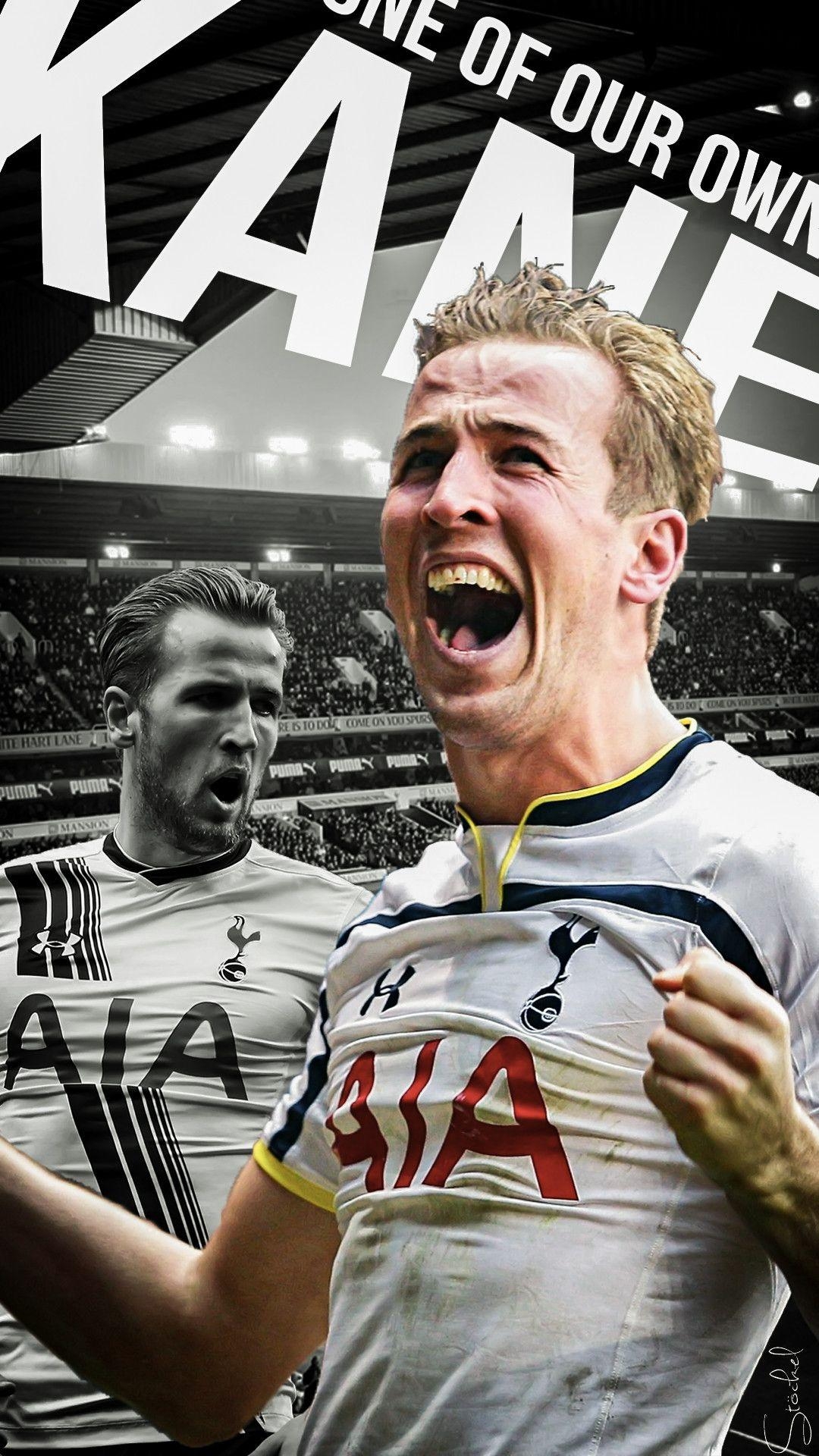 1080x1920 Wallpaper Made a mobile wallpaper of Harry Kane it, Phone