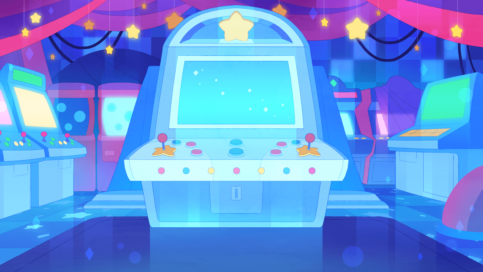 1920x1080 Image result for bee and puppycat arcade. Room decor. Bee, Desktop