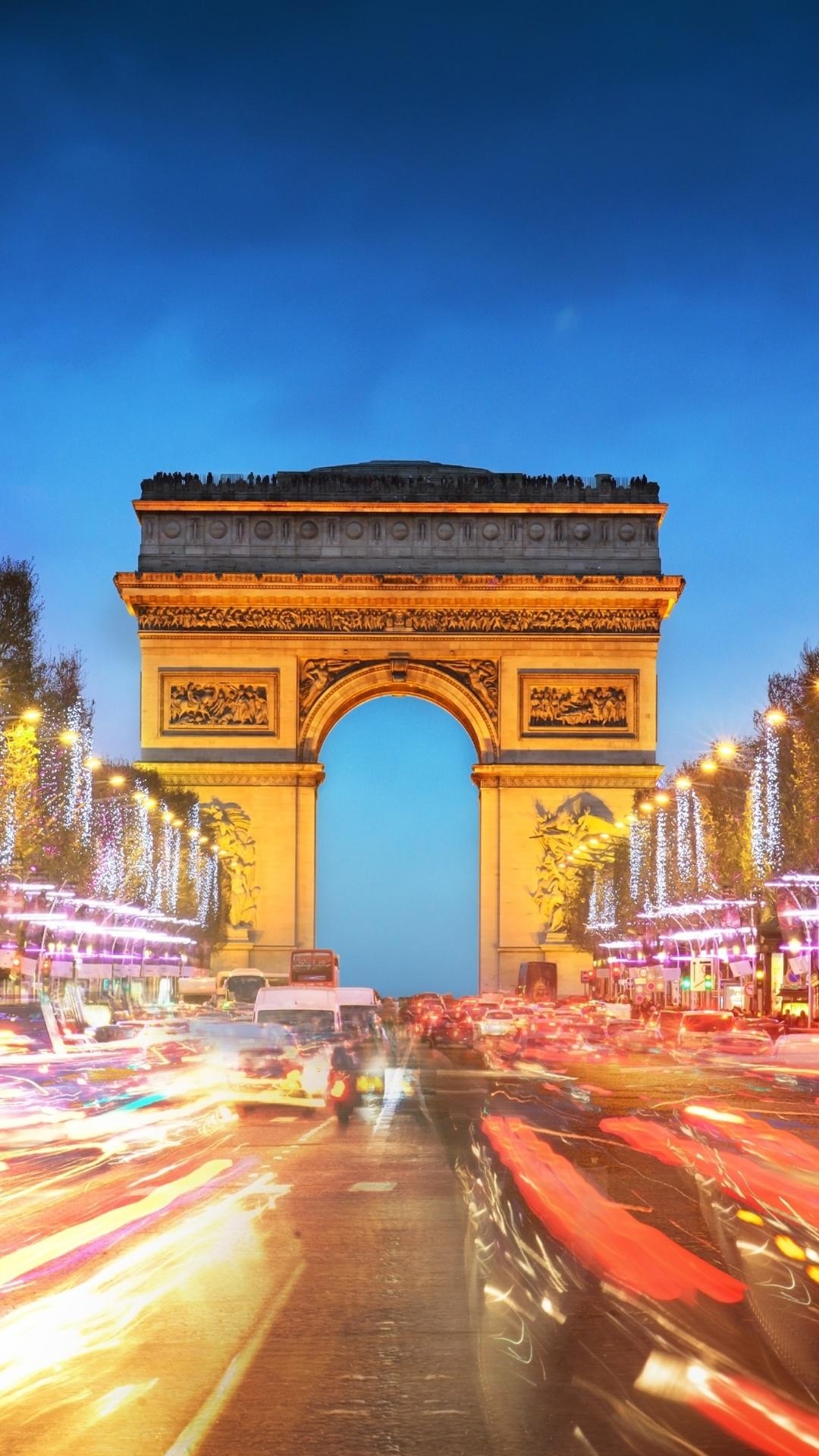 1080x1920 Arc De Triomphe Paris Ultra HD Wallpaper. UHD Wallpaper.Net, Phone