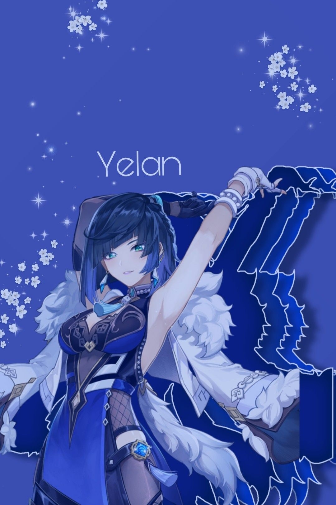 1080x1620 Yelan Wallpaper. Wallpaper, Anime, Art, Phone