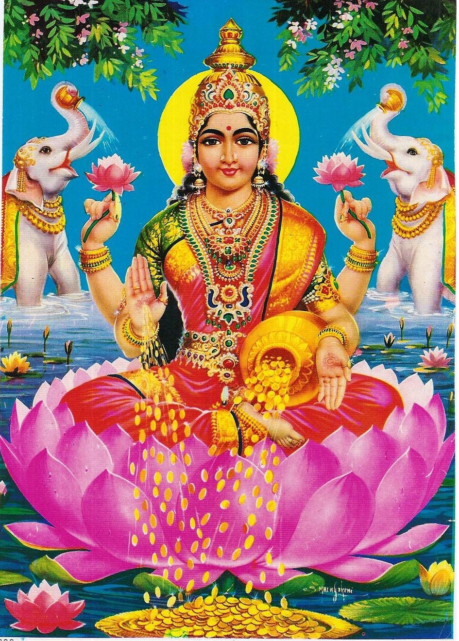 950x1320 Goddess Lakshmi Wallpaper & Background Download, Phone