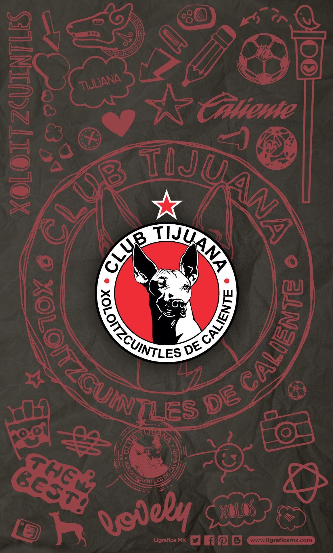 1160x1920 Club Tijuana • LigraficaMX 291213CTG(3). LIGA MX.FOOT BALL SOCCER, Phone