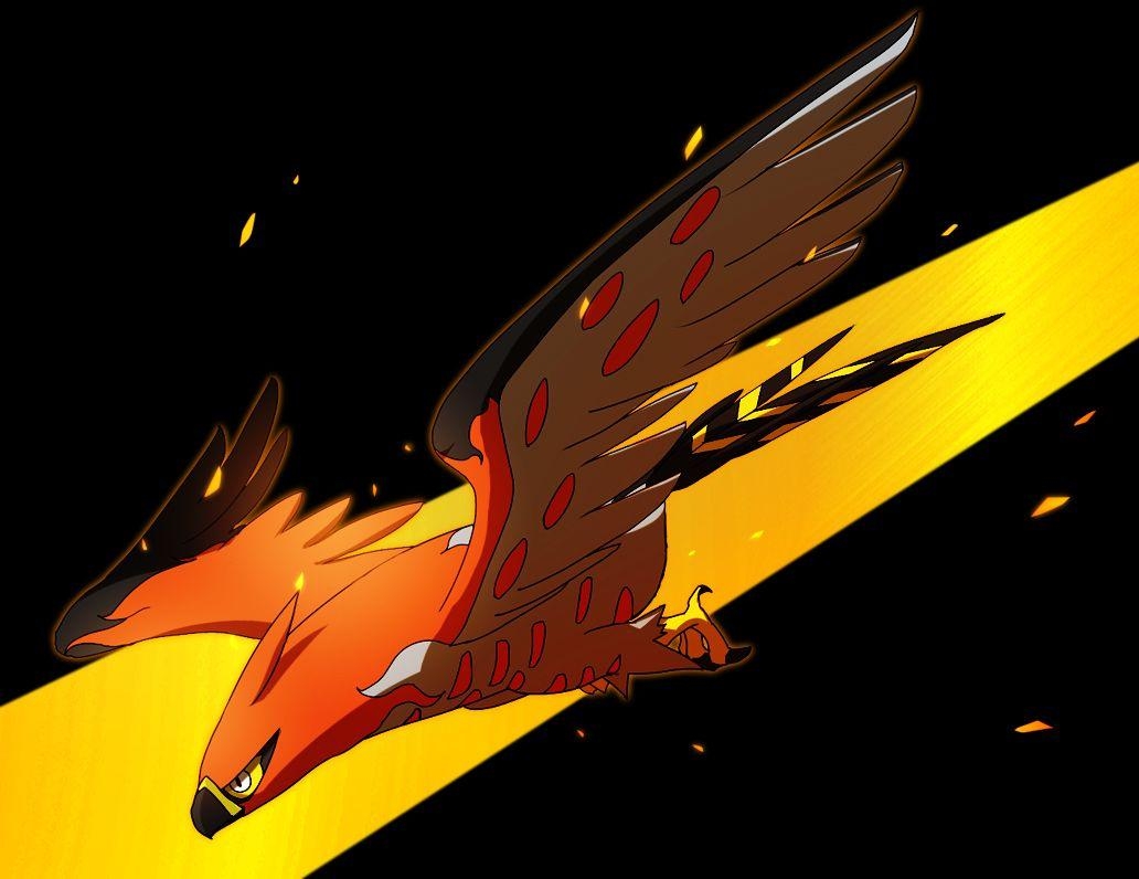 1040x800 Talonflameémon Anime Image Board, Desktop