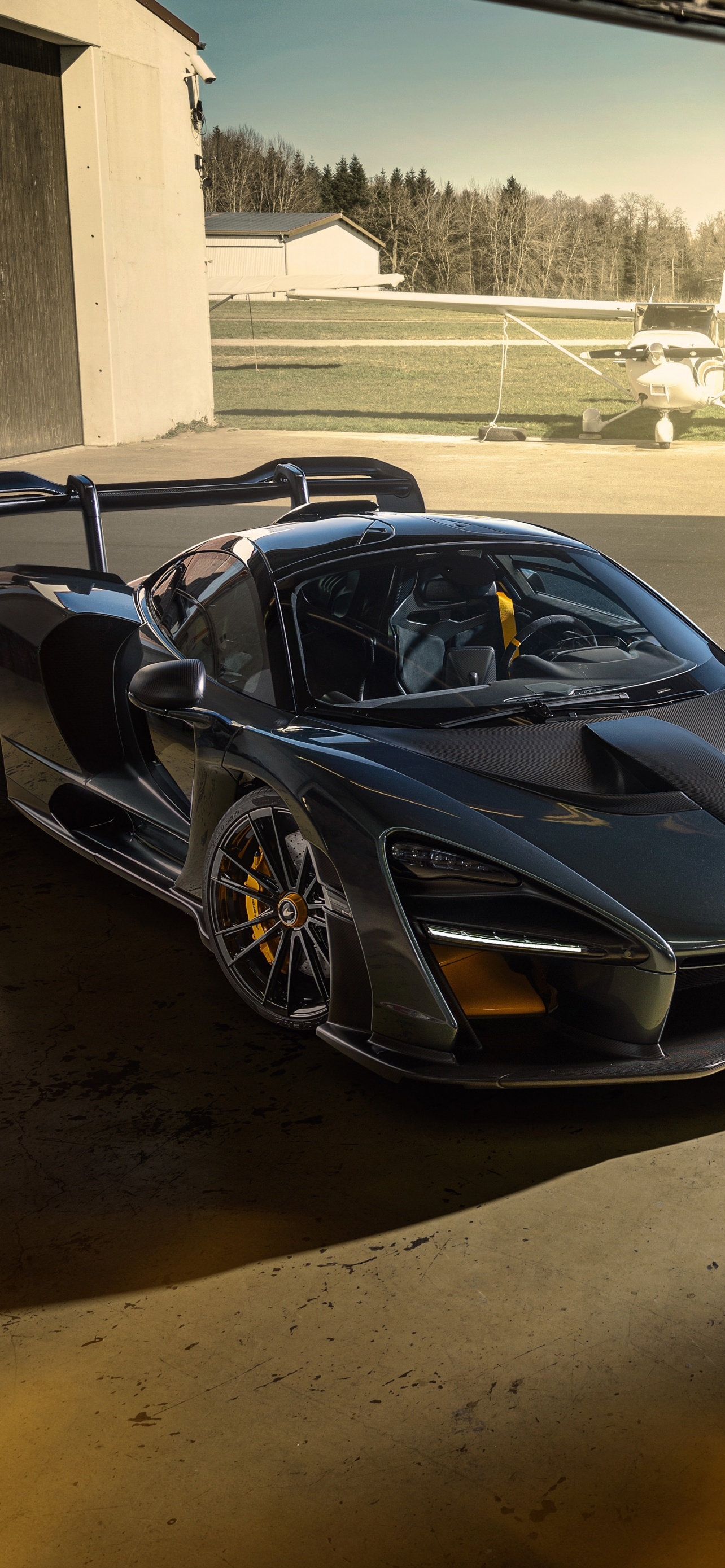 1290x2780 Novitec McLaren Senna 8K Wallpaper, Phone