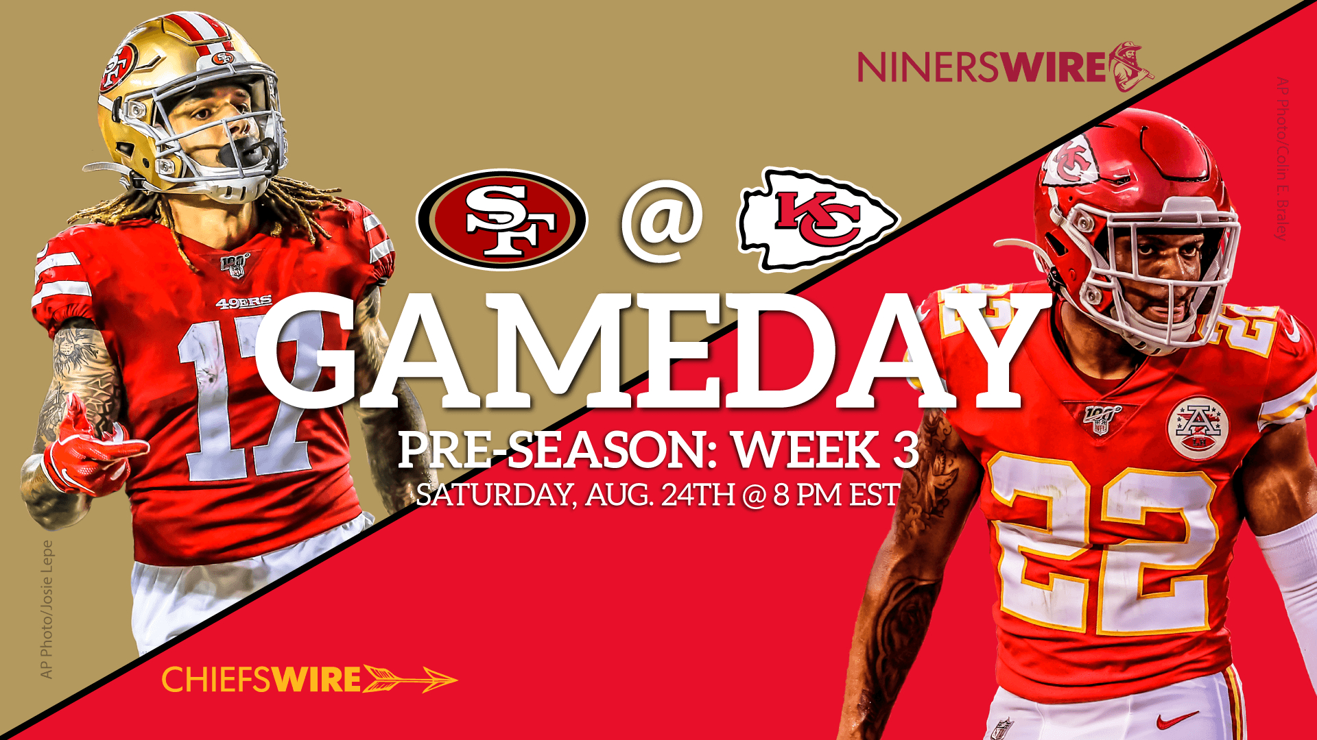 1920x1080 Chiefs vs. 49ers: Time, TV & streaming for preseason Week 3, Desktop