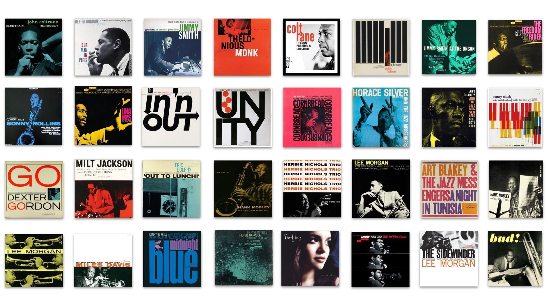 1920x1070 I made a desktop wallpaper of Blue Note album covers 1920x1080, Desktop