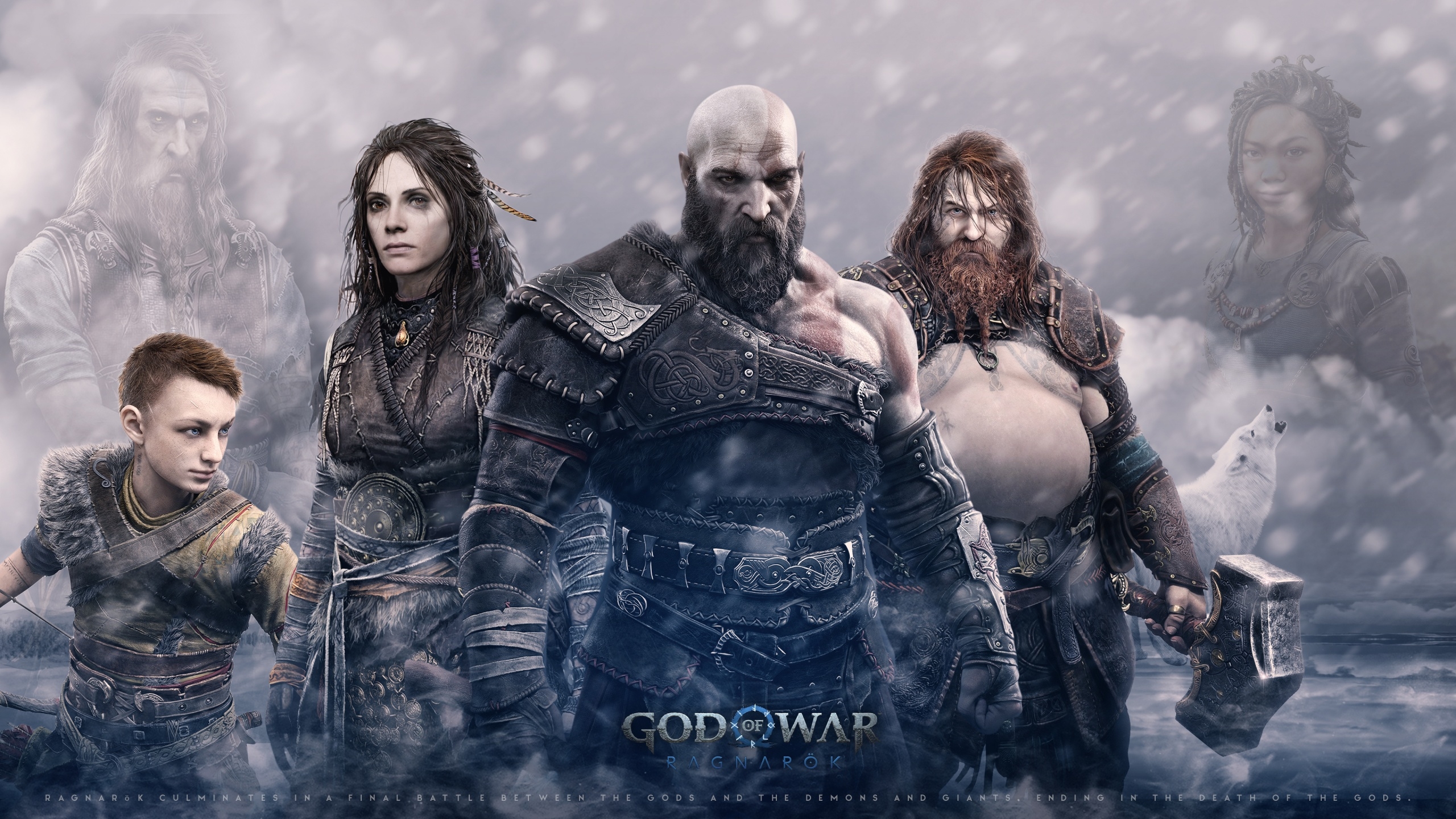 2560x1440 God of War Ragnarök Wallpaper 4K, 2022 Games, Games, Desktop